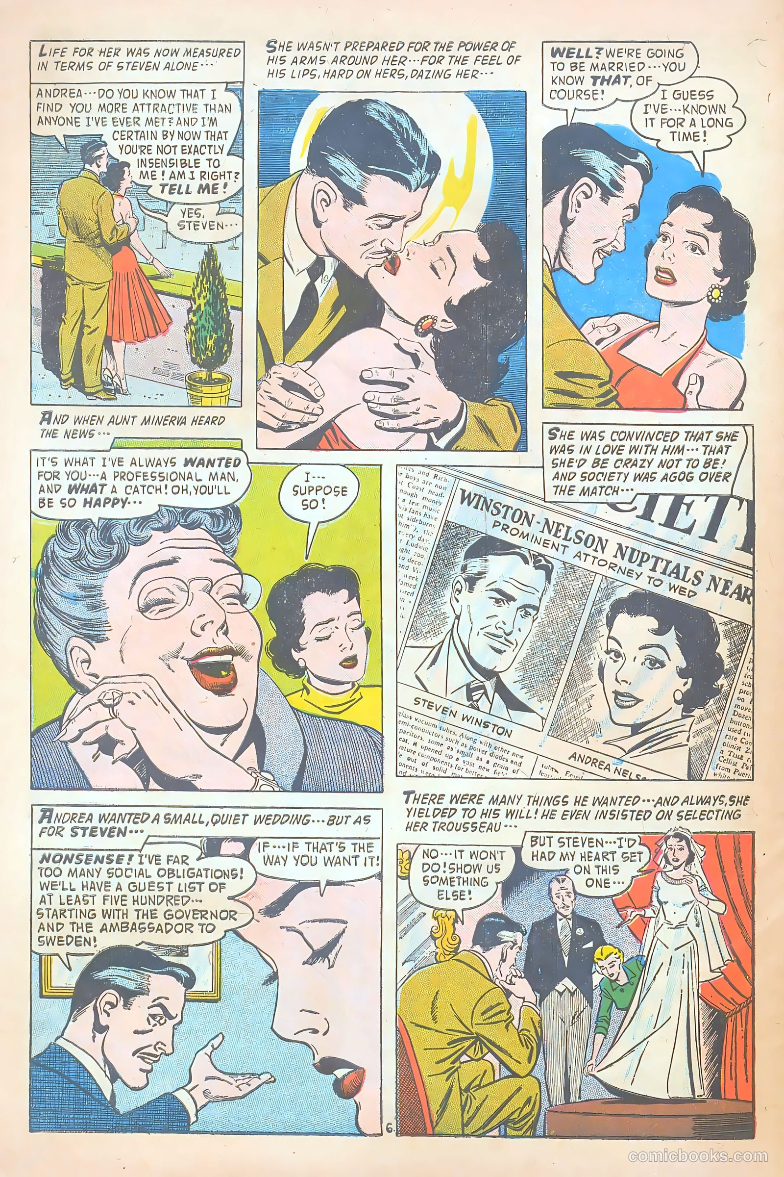 Confessions of the Lovelorn #87 (1957) — page 8 of 36