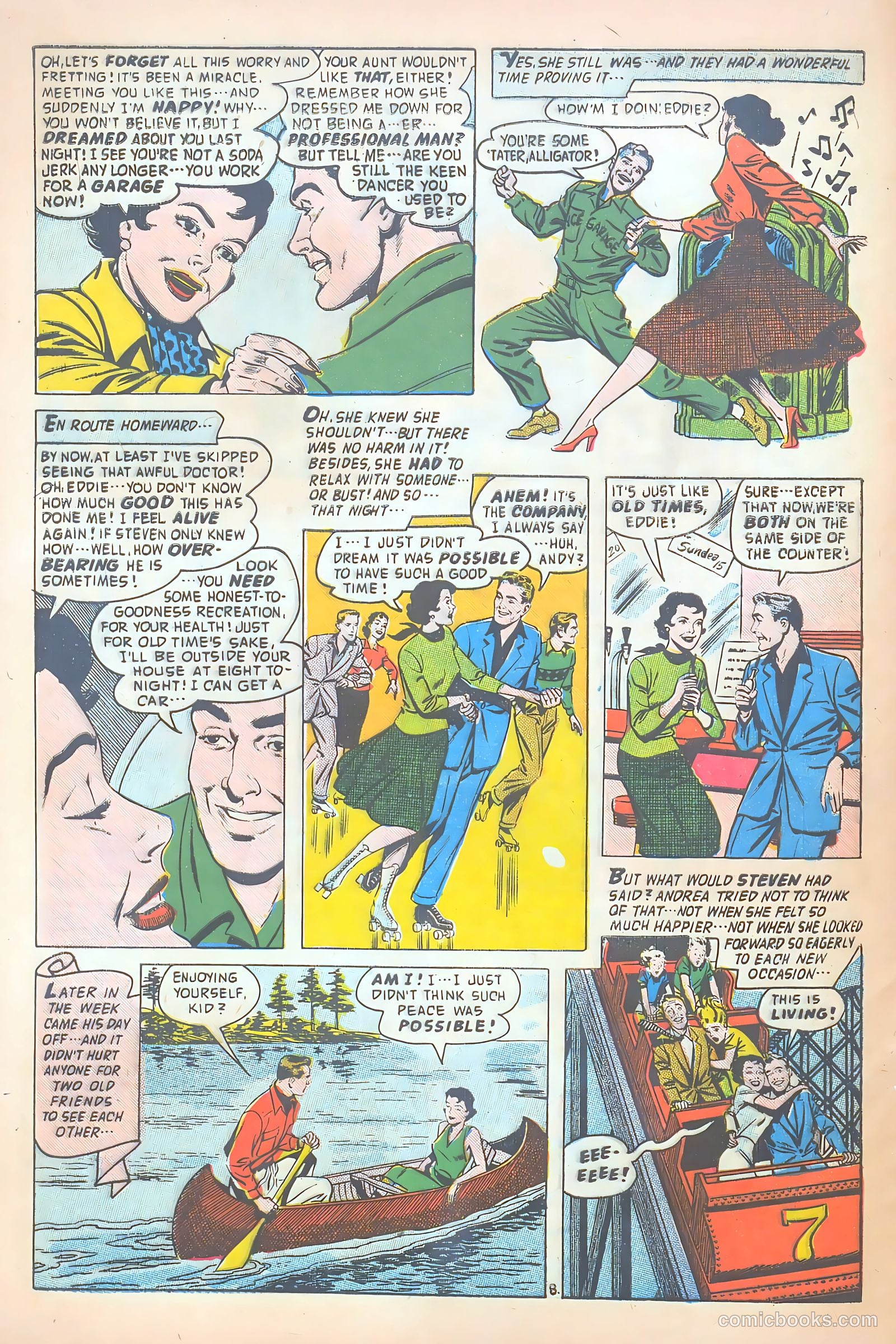 Confessions of the Lovelorn #87 (1957) — page 10 of 36