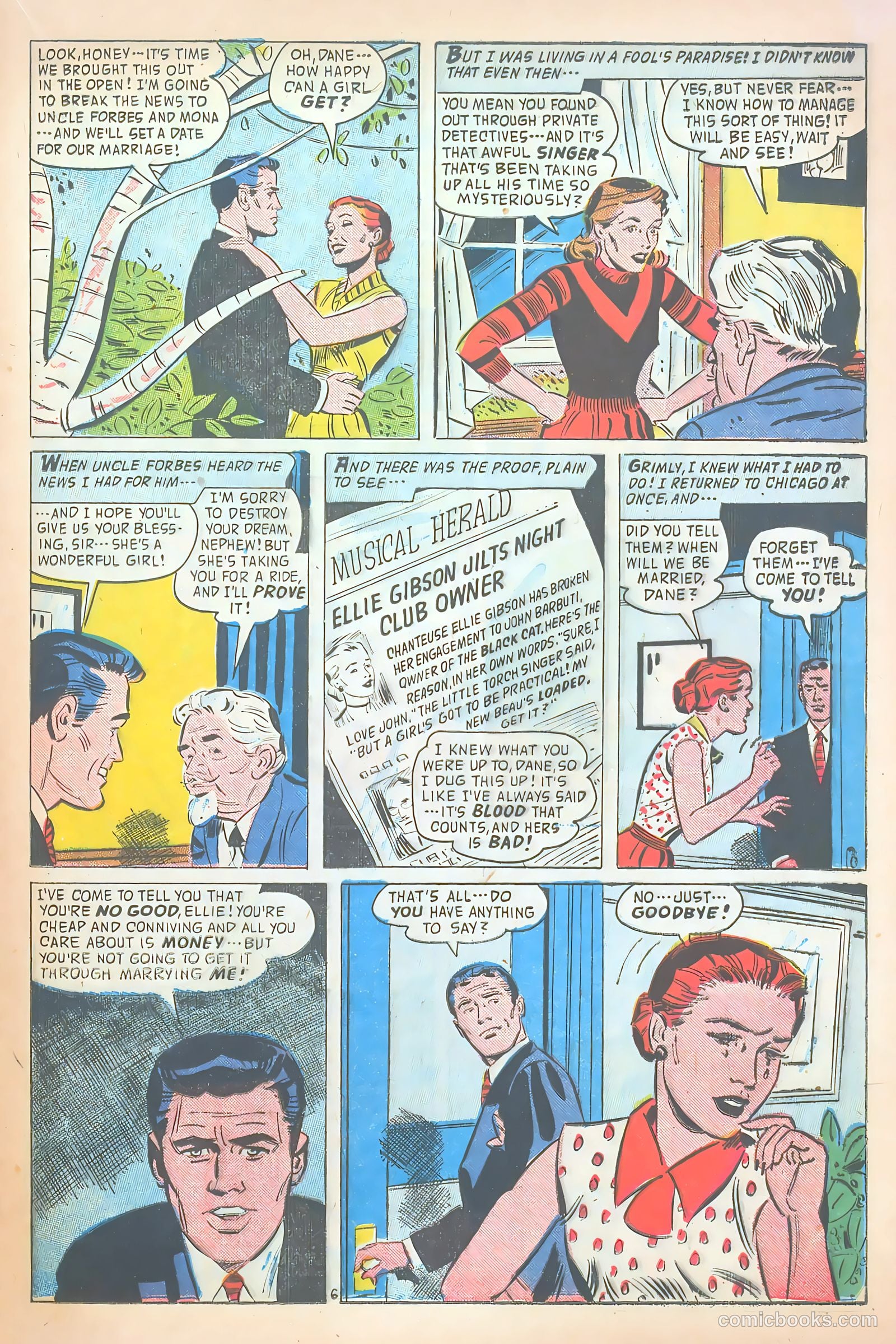 Confessions of the Lovelorn #87 (1957) — page 23 of 36