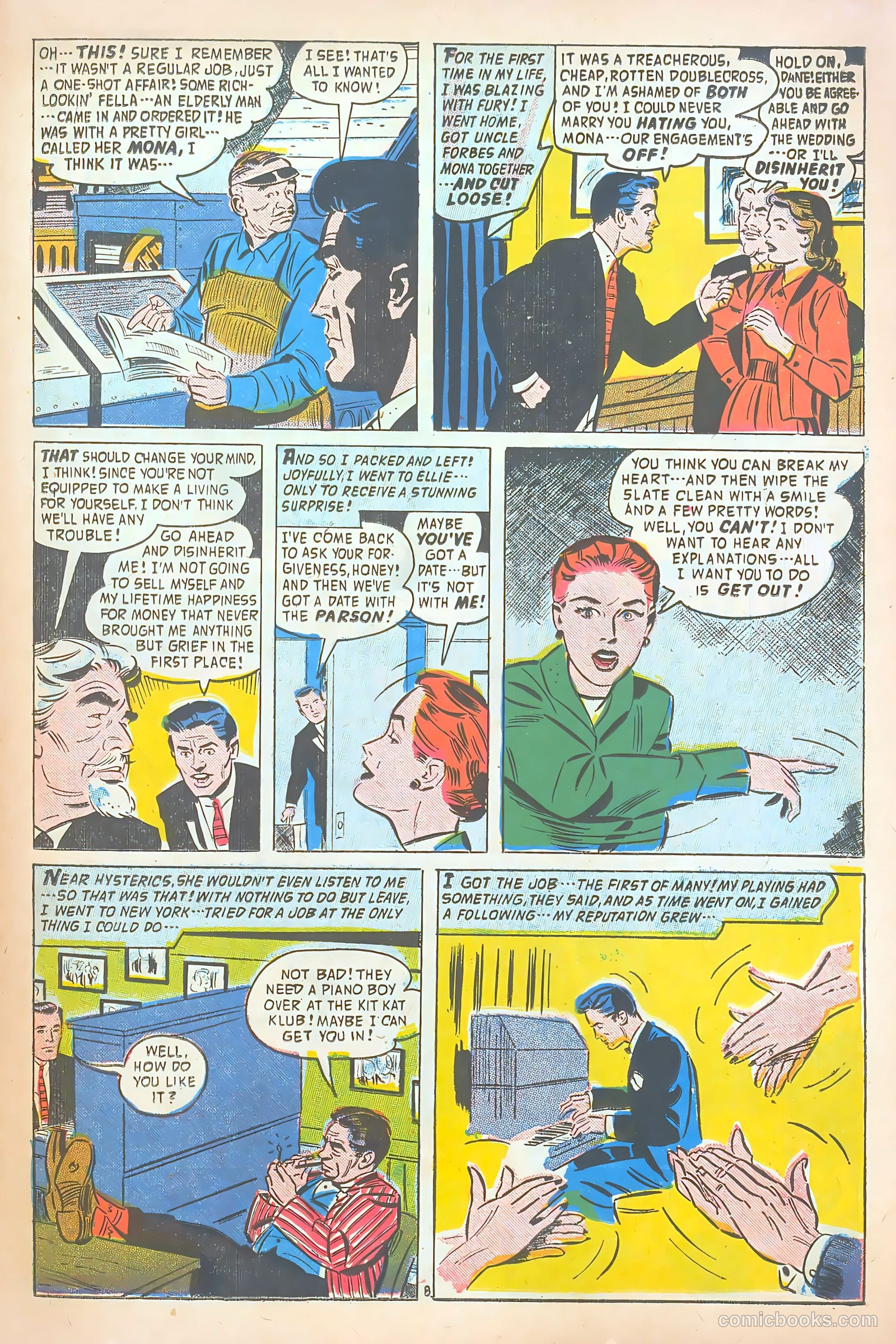 Confessions of the Lovelorn #87 (1957) — page 25 of 36