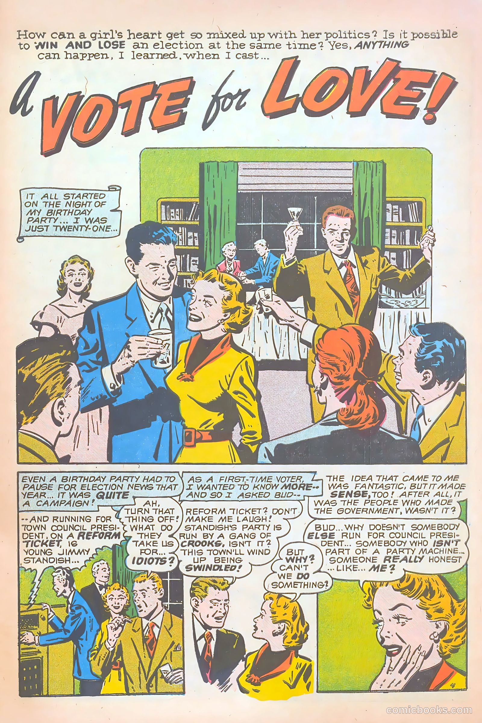Confessions of the Lovelorn #87 (1957) — page 29 of 36