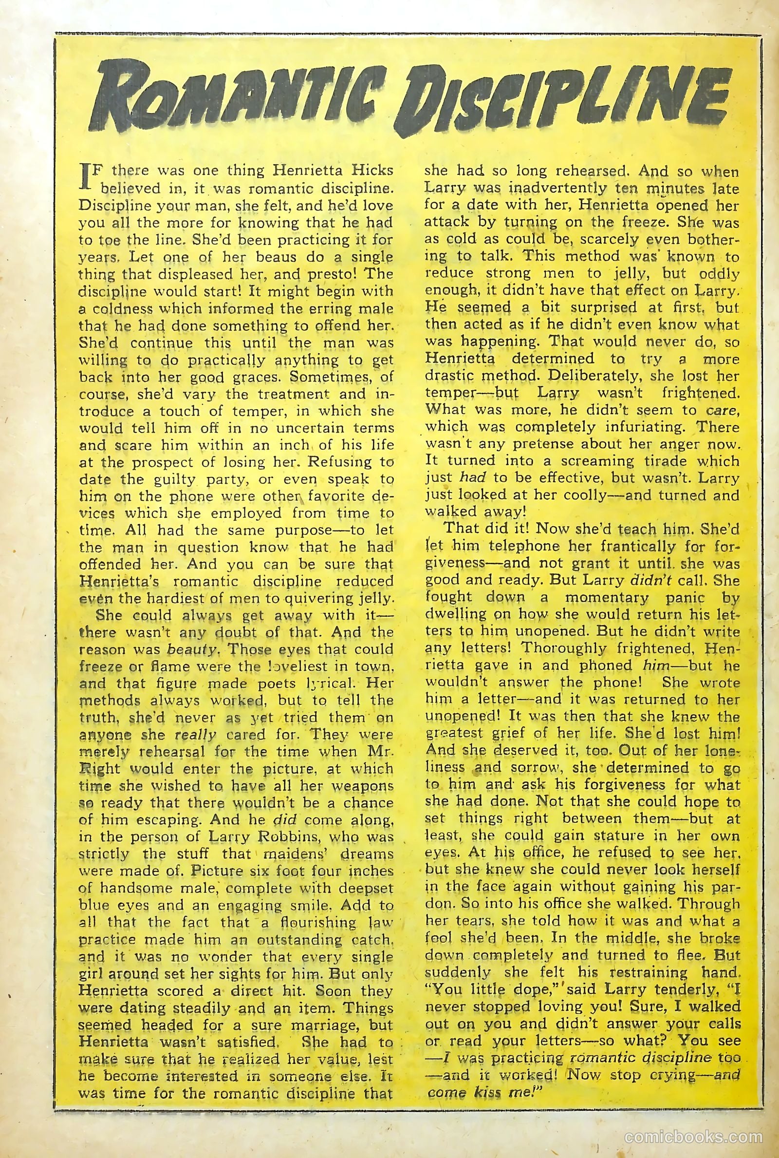 Confessions of the Lovelorn #88 (1957) — page 14 of 36