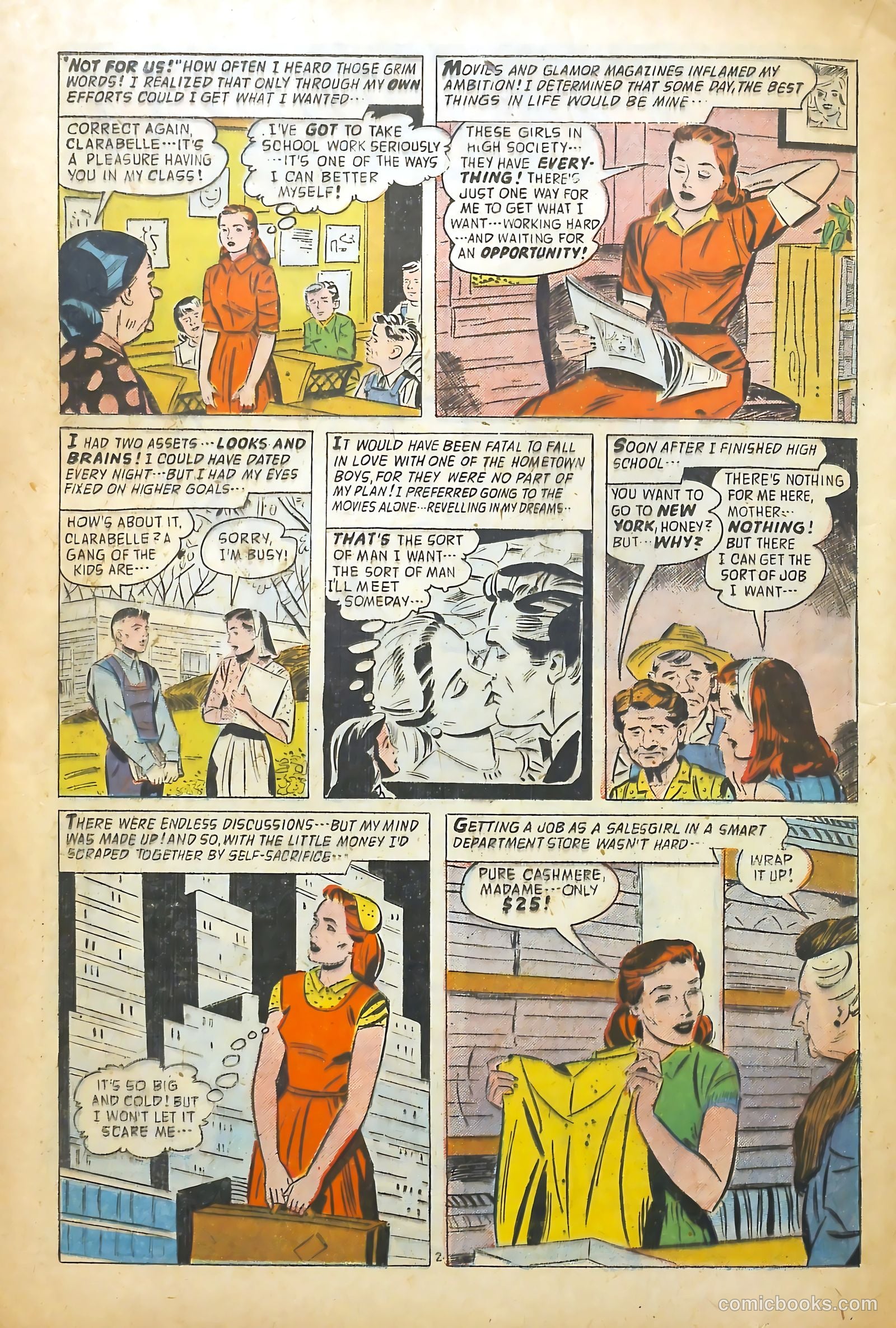 Confessions of the Lovelorn #88 (1957) — page 20 of 36