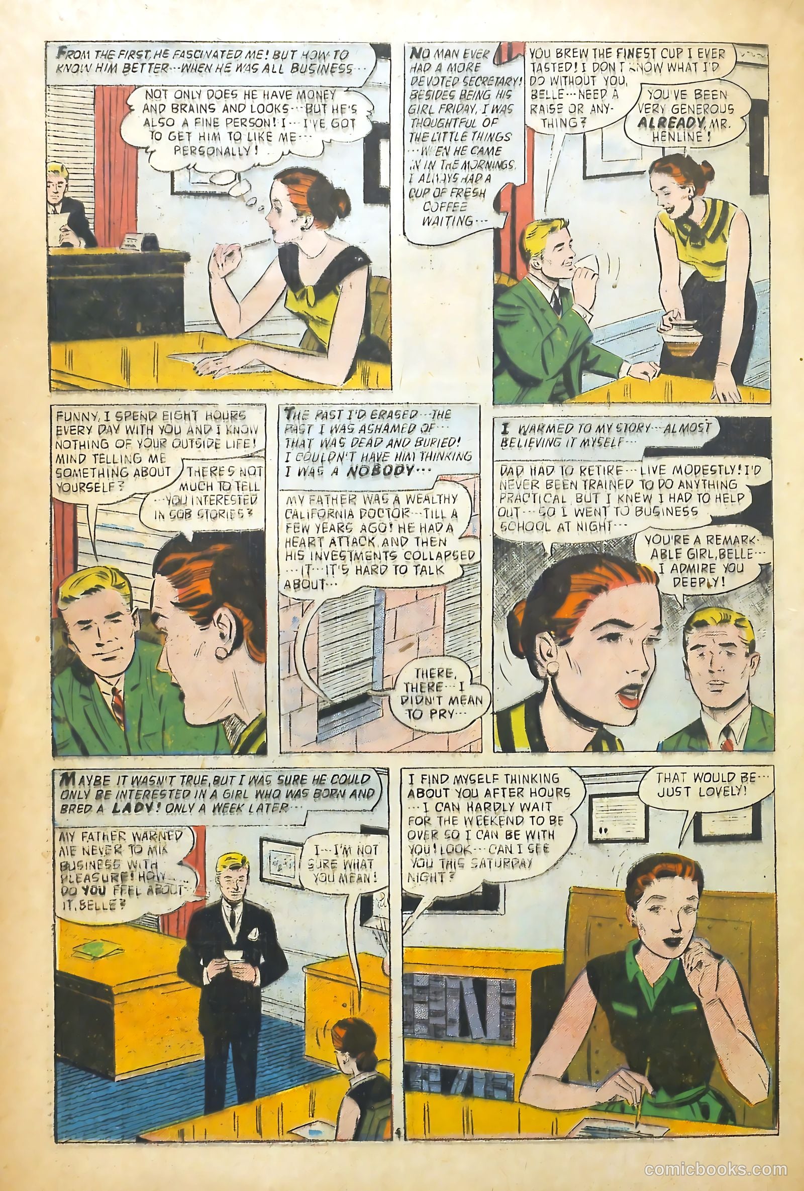 Confessions of the Lovelorn #88 (1957) — page 22 of 36