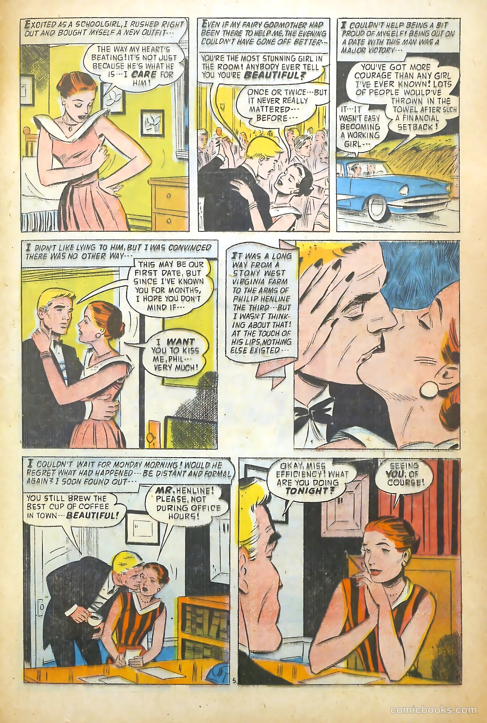 Confessions of the Lovelorn #88 (1957) — page 23 of 36