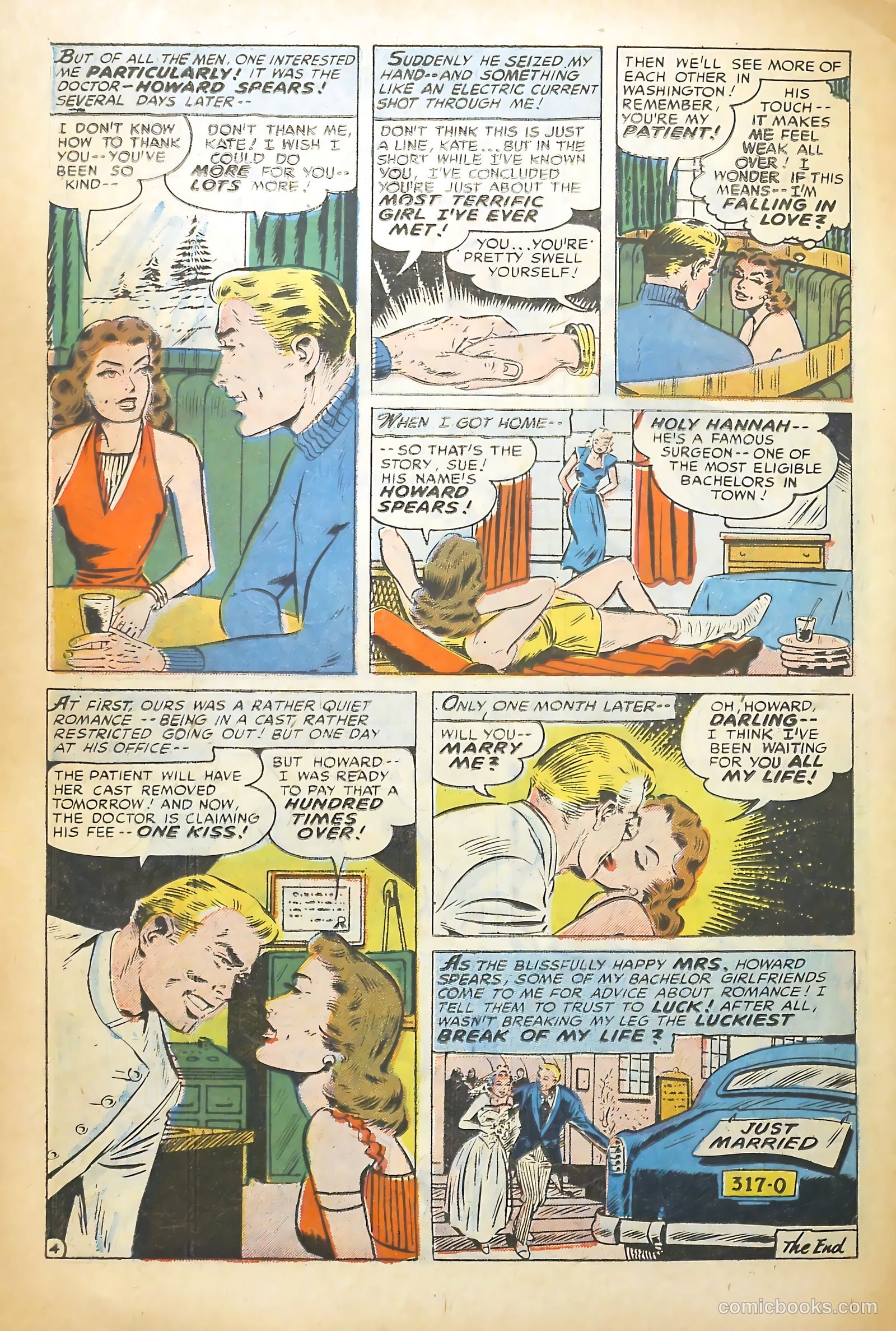 Confessions of the Lovelorn #88 (1957) — page 32 of 36