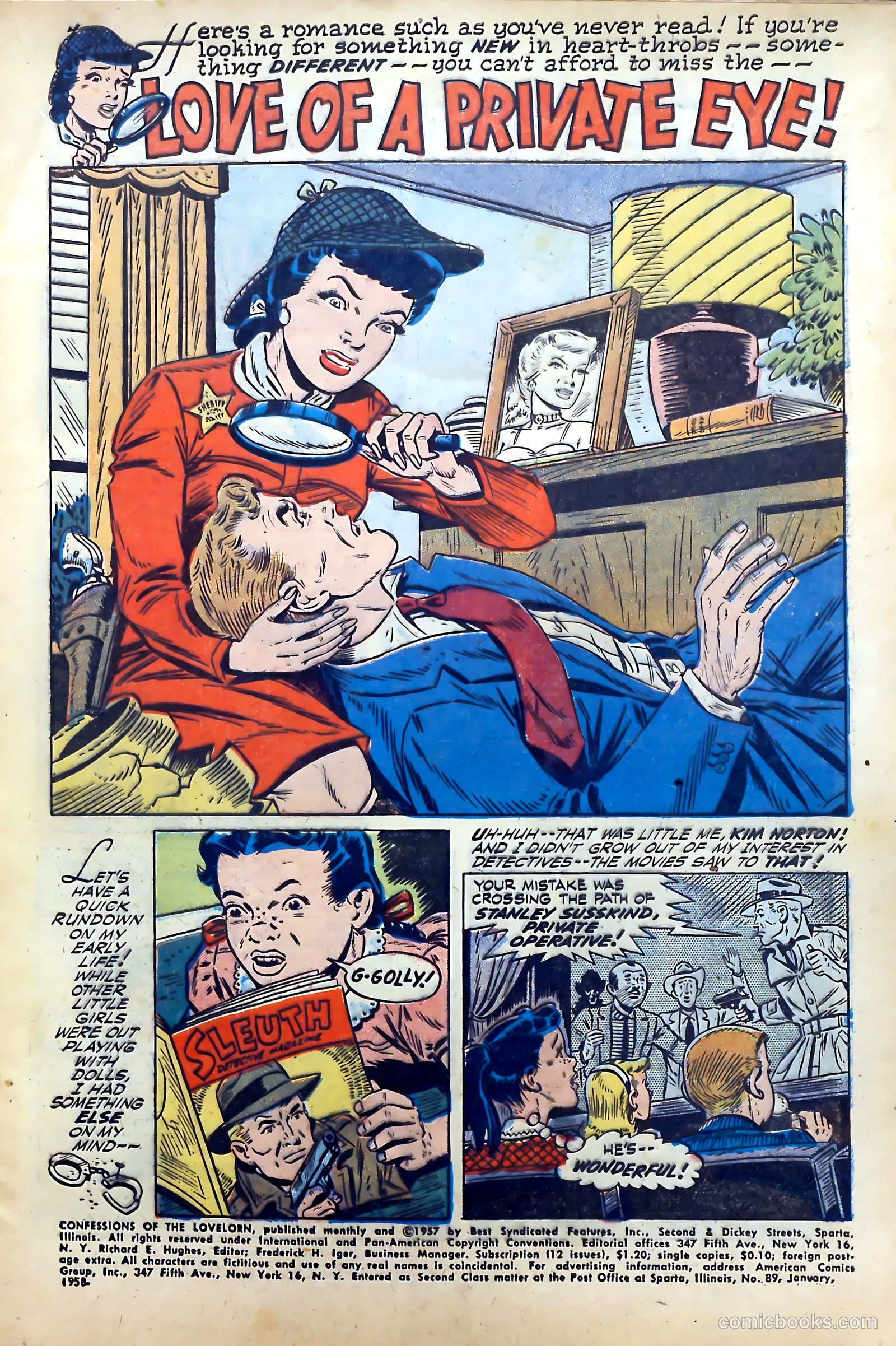 Confessions of the Lovelorn #89 (1957) — page 3 of 36