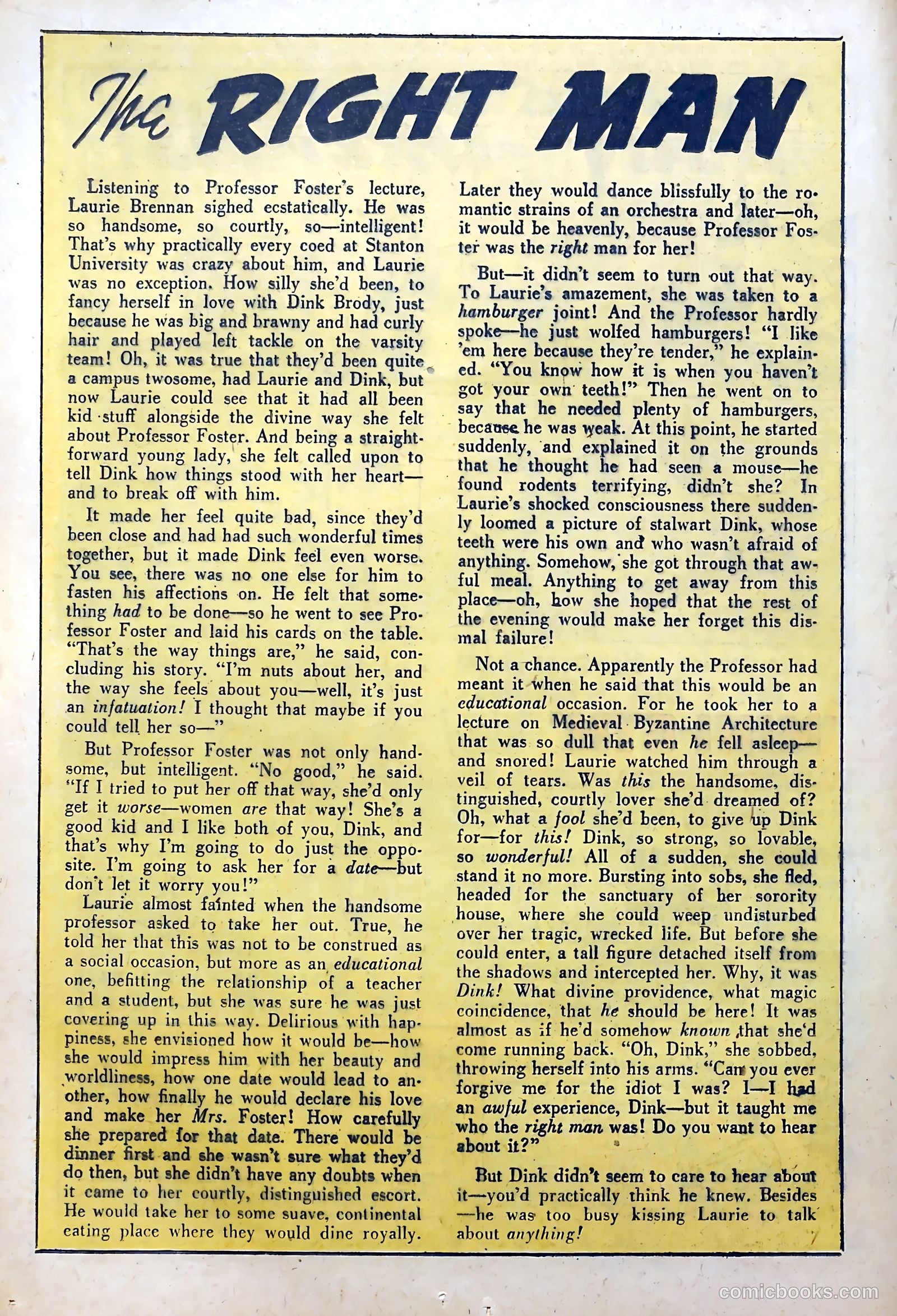 Confessions of the Lovelorn #89 (1957) — page 14 of 36