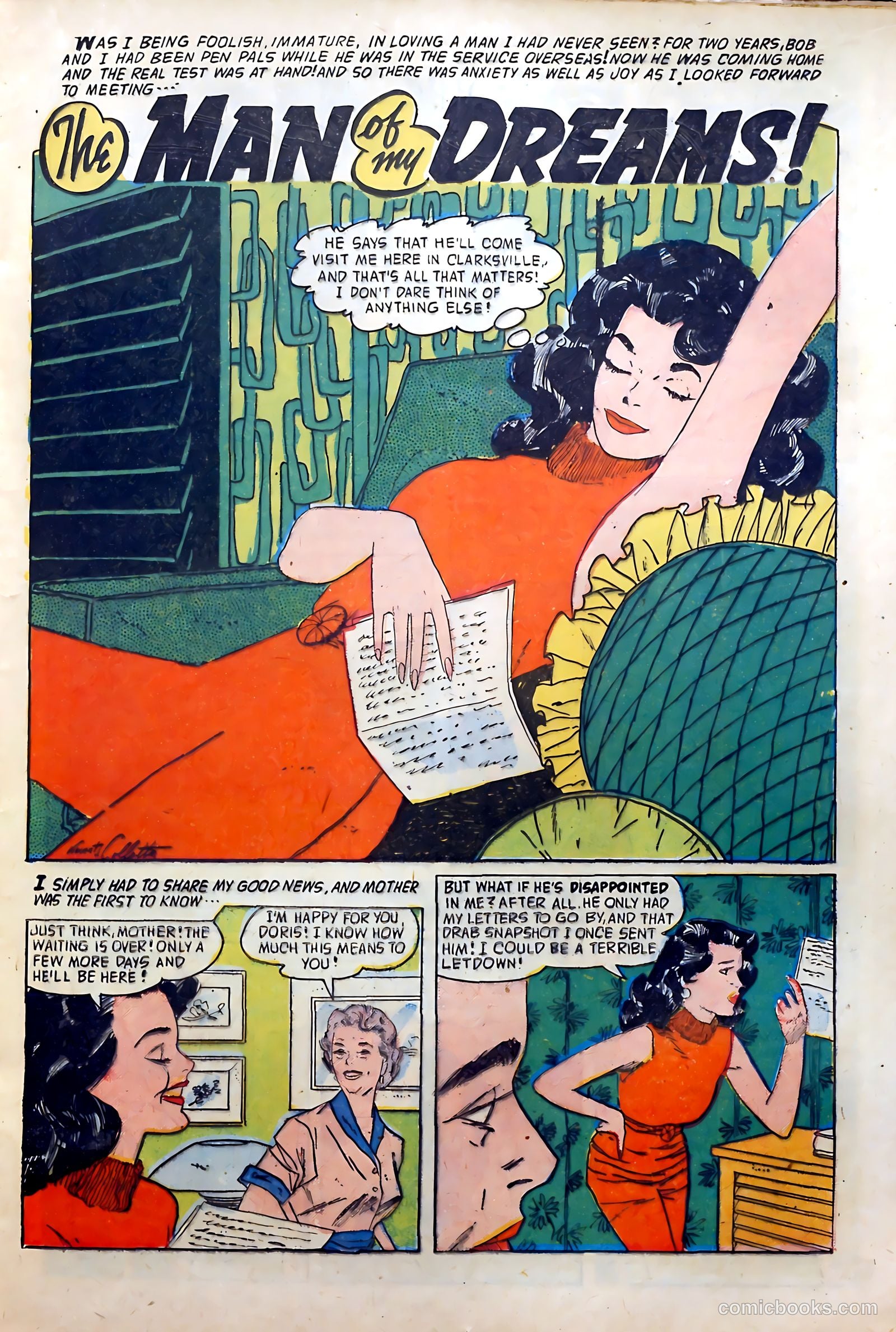 Confessions of the Lovelorn #89 (1957) — page 15 of 36