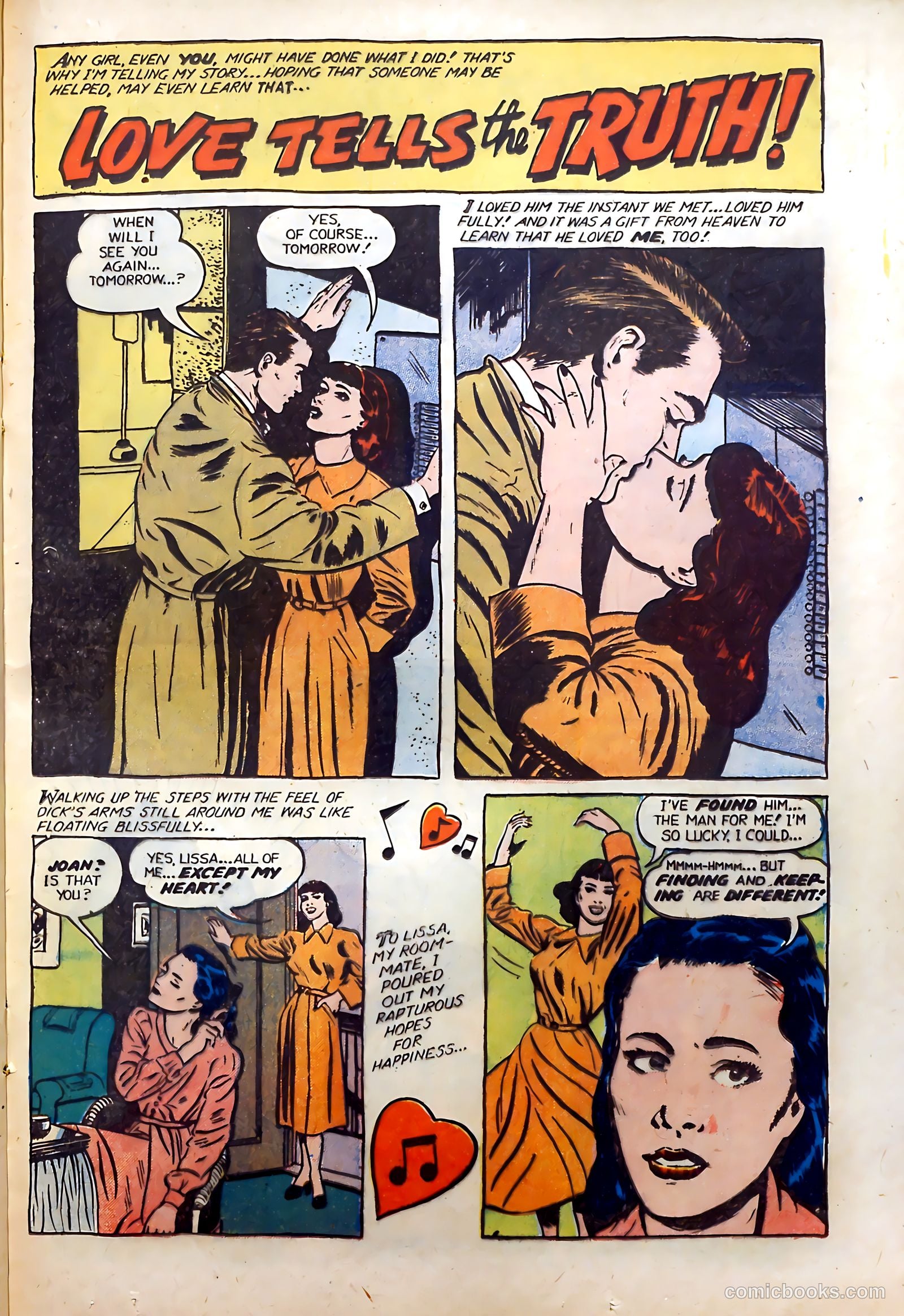 Confessions of the Lovelorn #89 (1957) — page 23 of 36