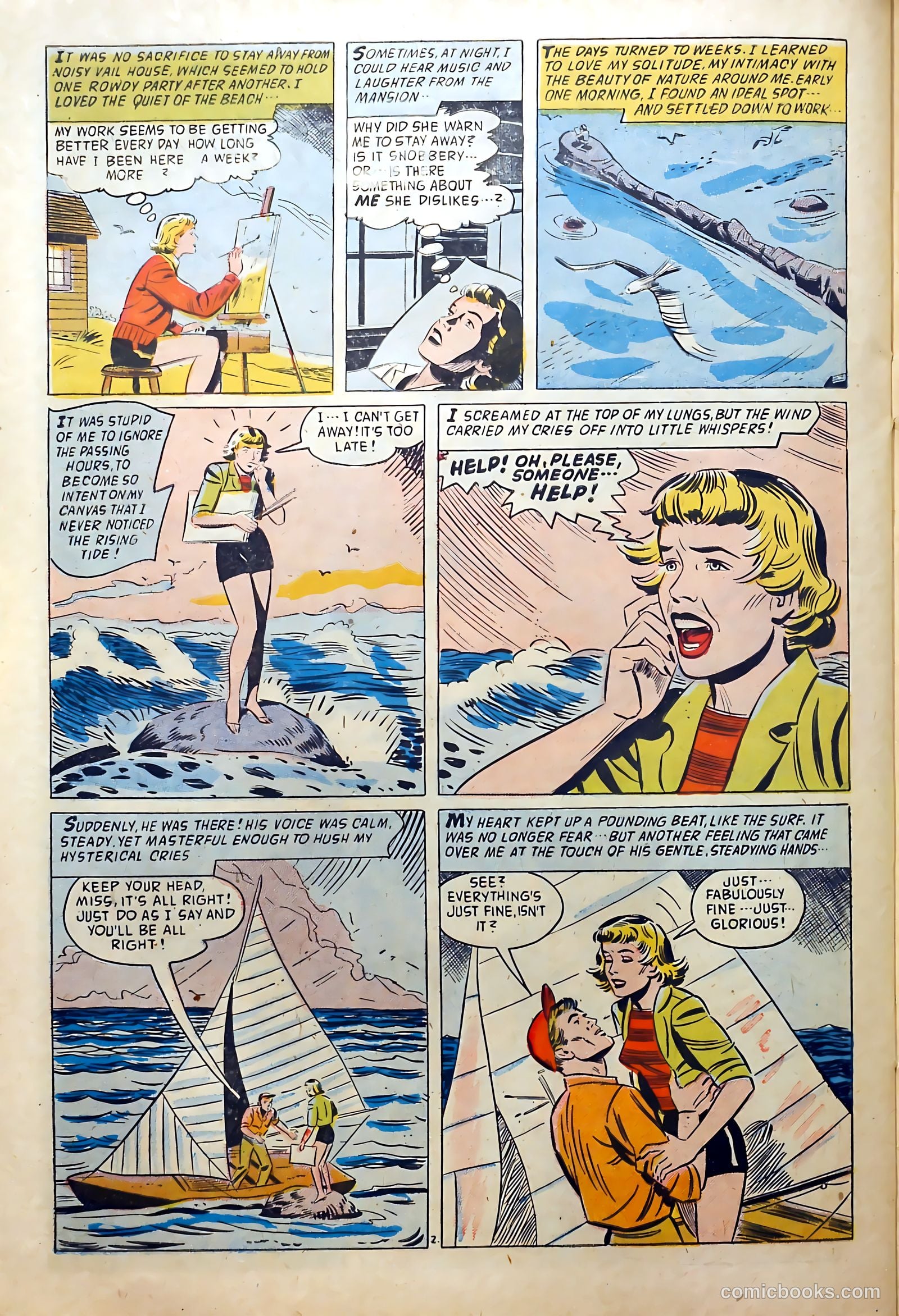Confessions of the Lovelorn #89 (1957) — page 28 of 36