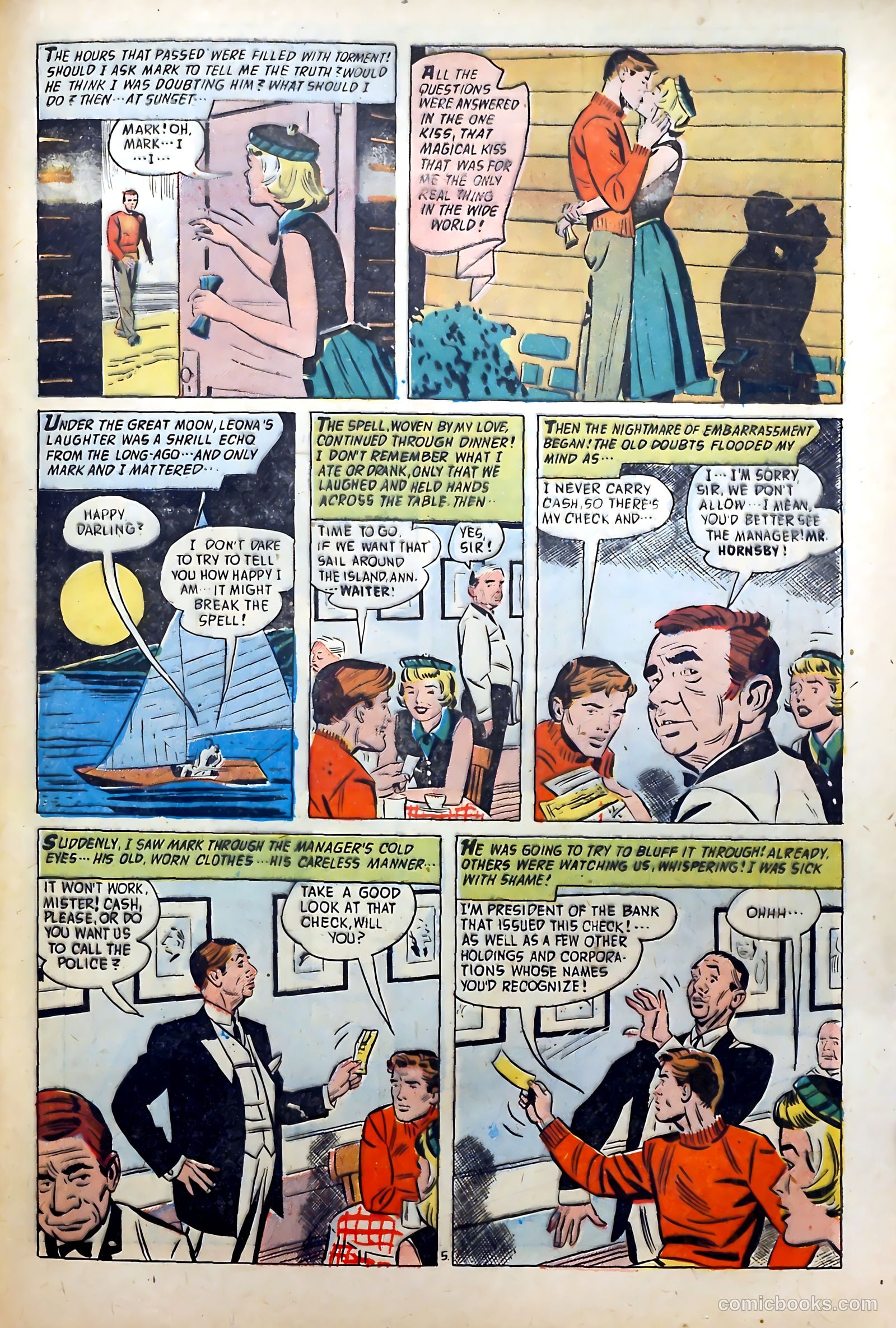 Confessions of the Lovelorn #89 (1957) — page 31 of 36