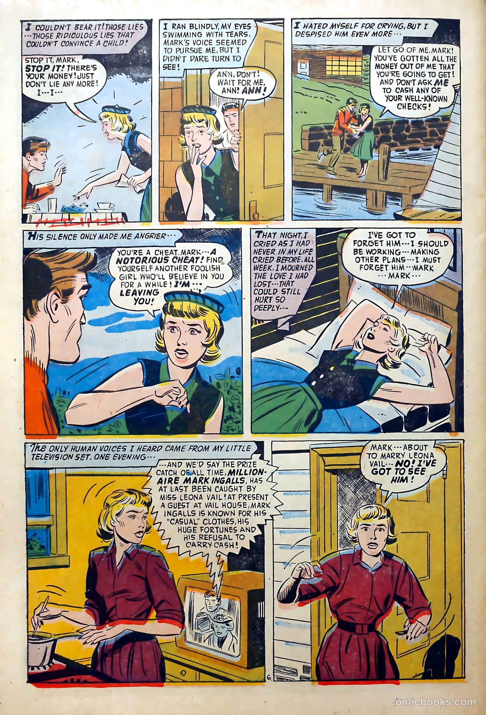 Confessions of the Lovelorn #89 (1957) — page 32 of 36