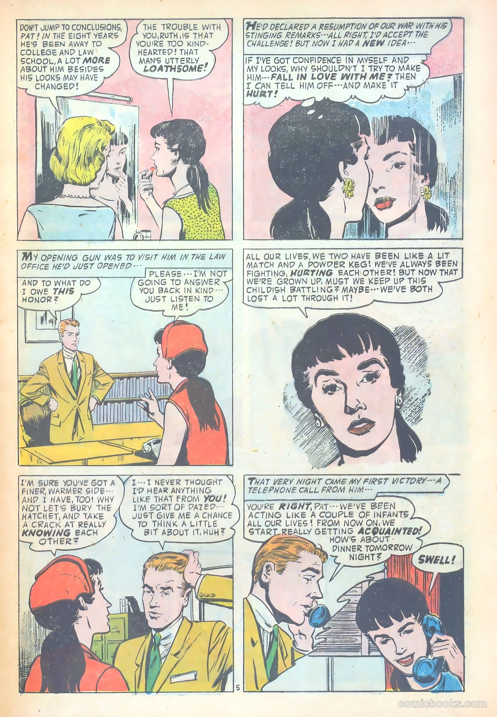 Confessions of the Lovelorn #90 (1958) — page 7 of 36