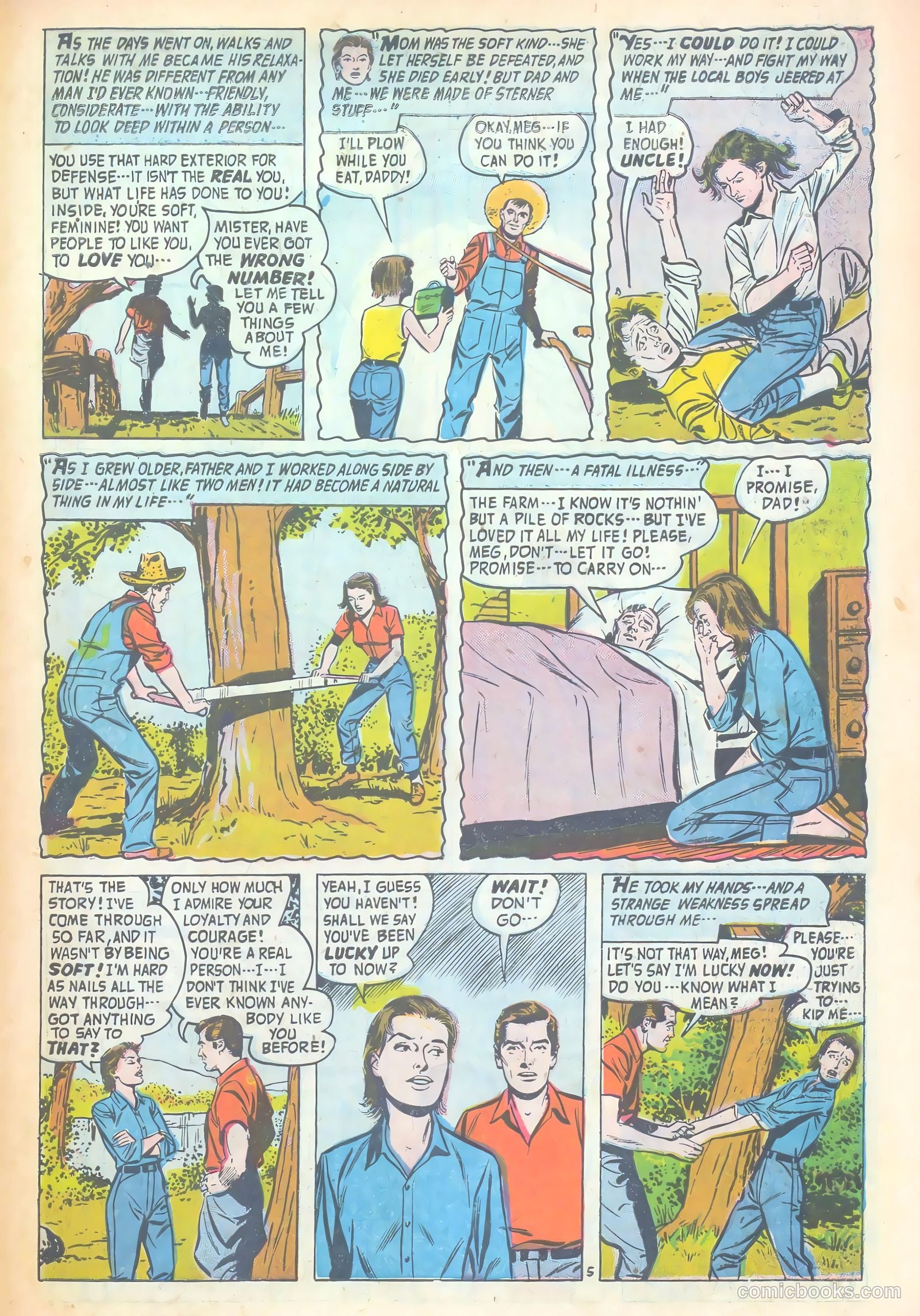 Confessions of the Lovelorn #90 (1958) — page 27 of 36