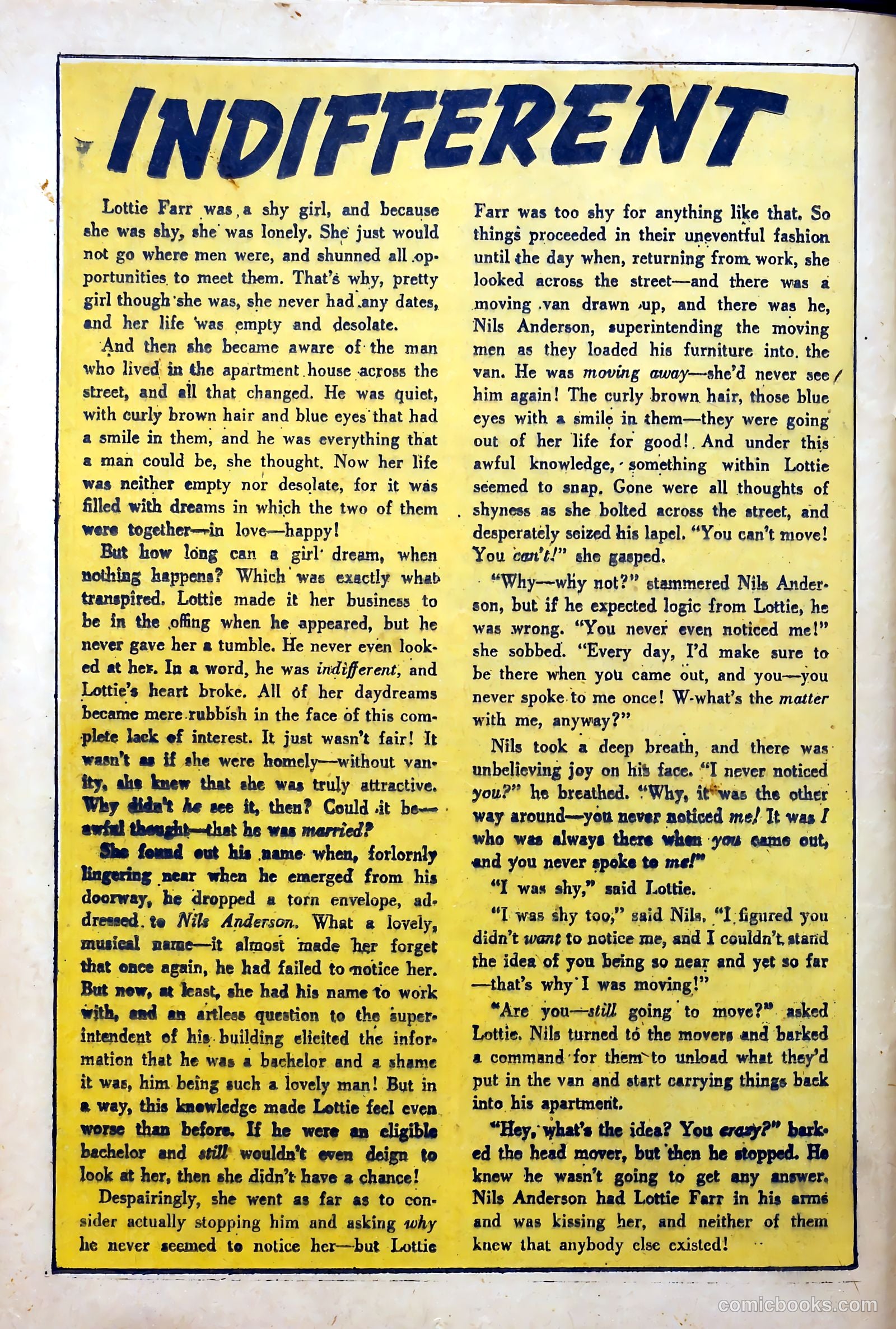 Confessions of the Lovelorn #91 (1958) — page 14 of 36