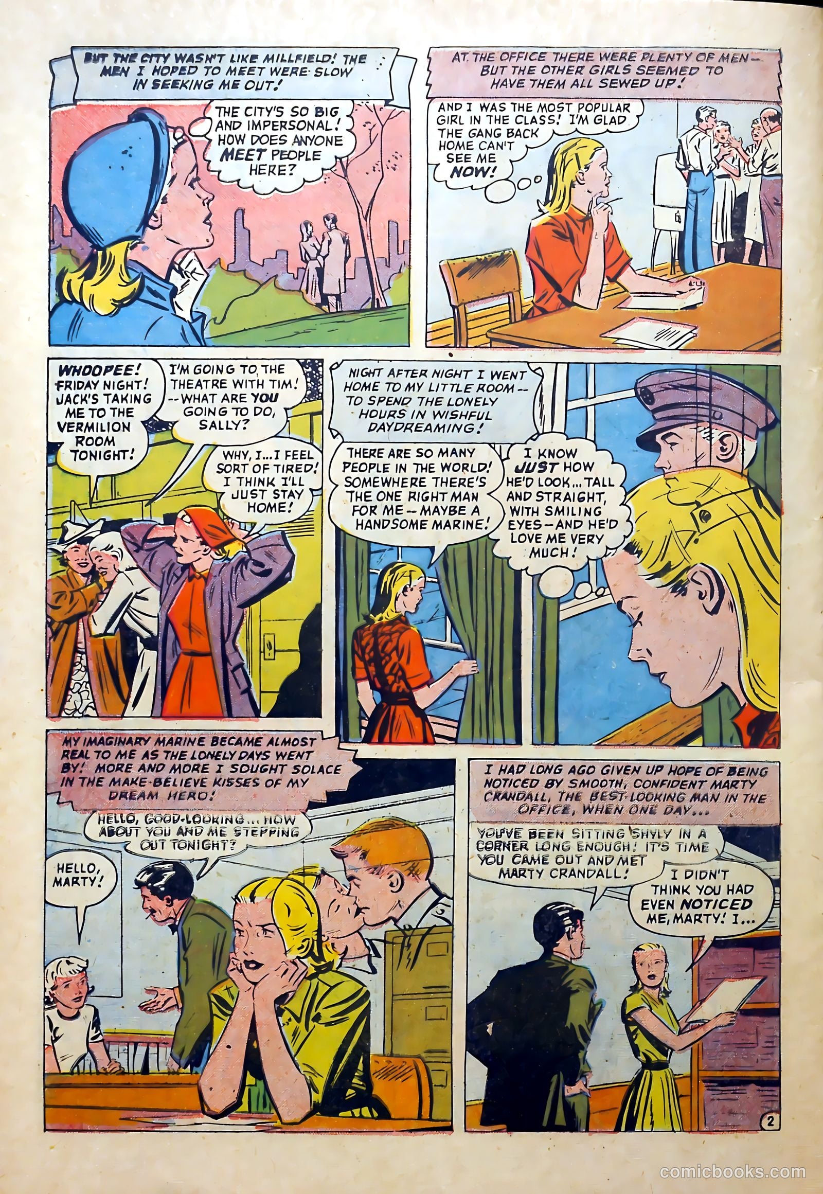 Confessions of the Lovelorn #91 (1958) — page 24 of 36