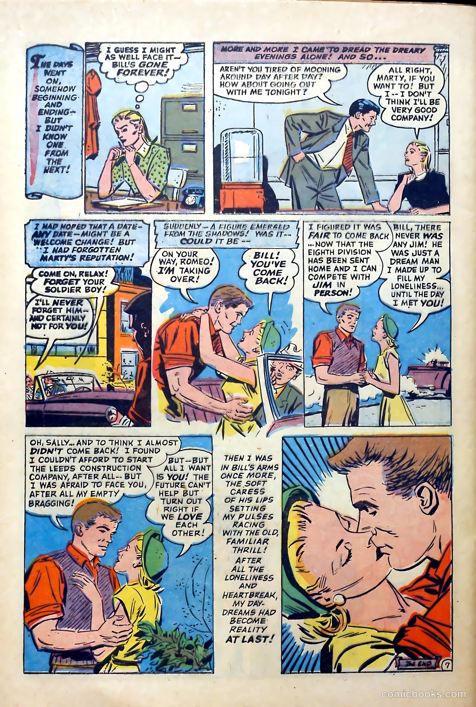 Confessions of the Lovelorn #91 (1958) — page 30 of 36