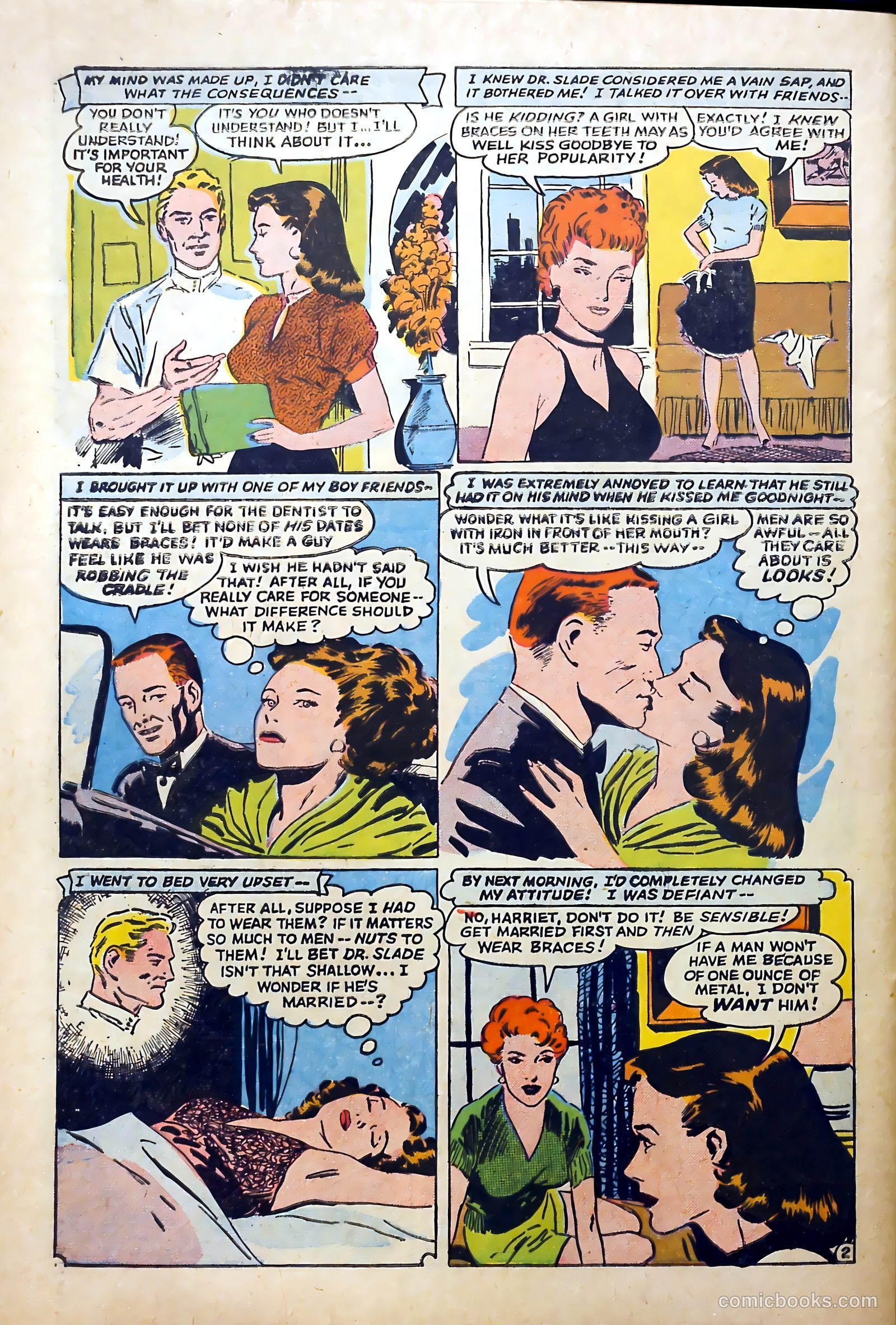 Confessions of the Lovelorn #91 (1958) — page 32 of 36