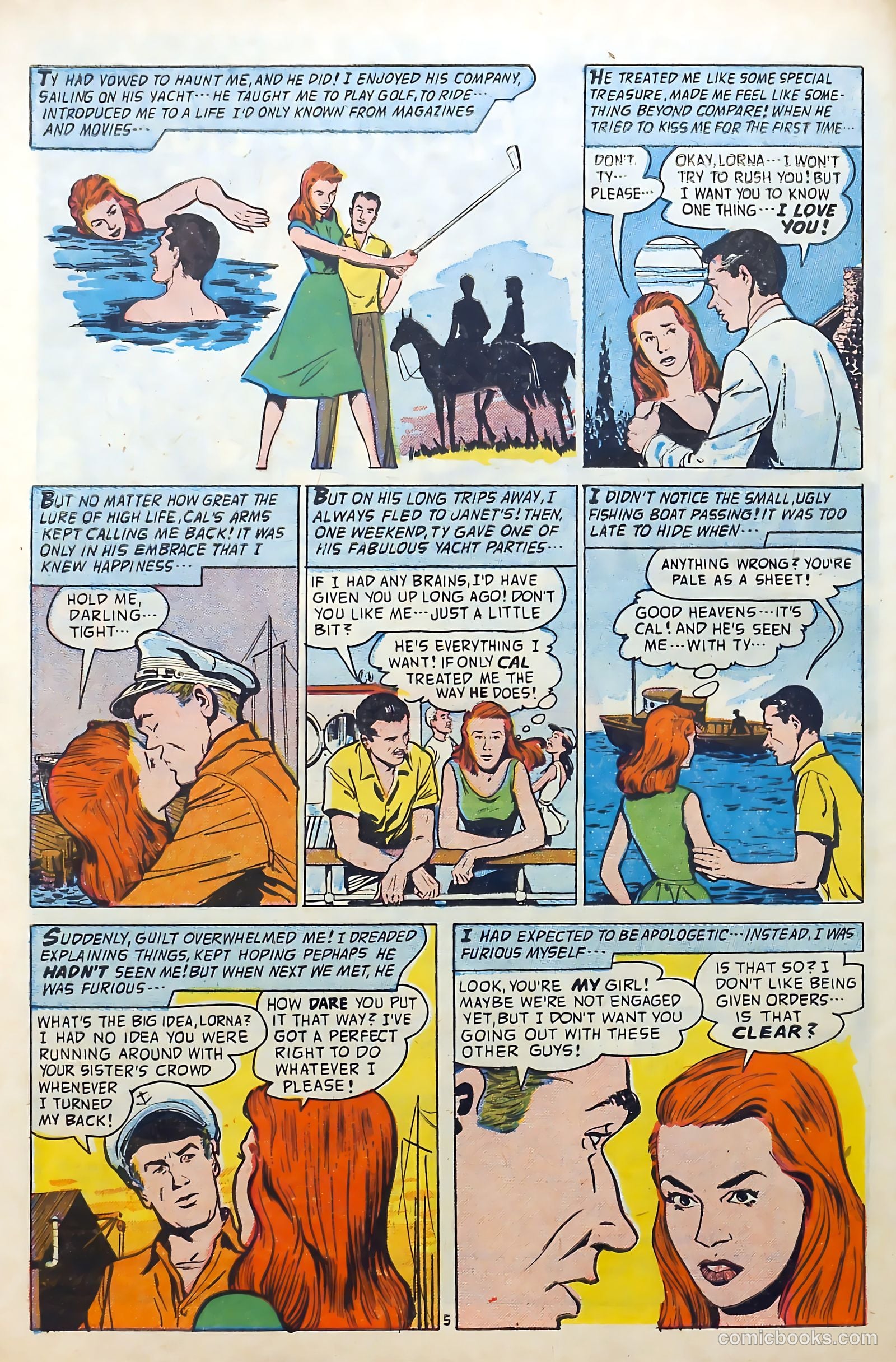 Confessions of the Lovelorn #92 (1958) — page 8 of 36