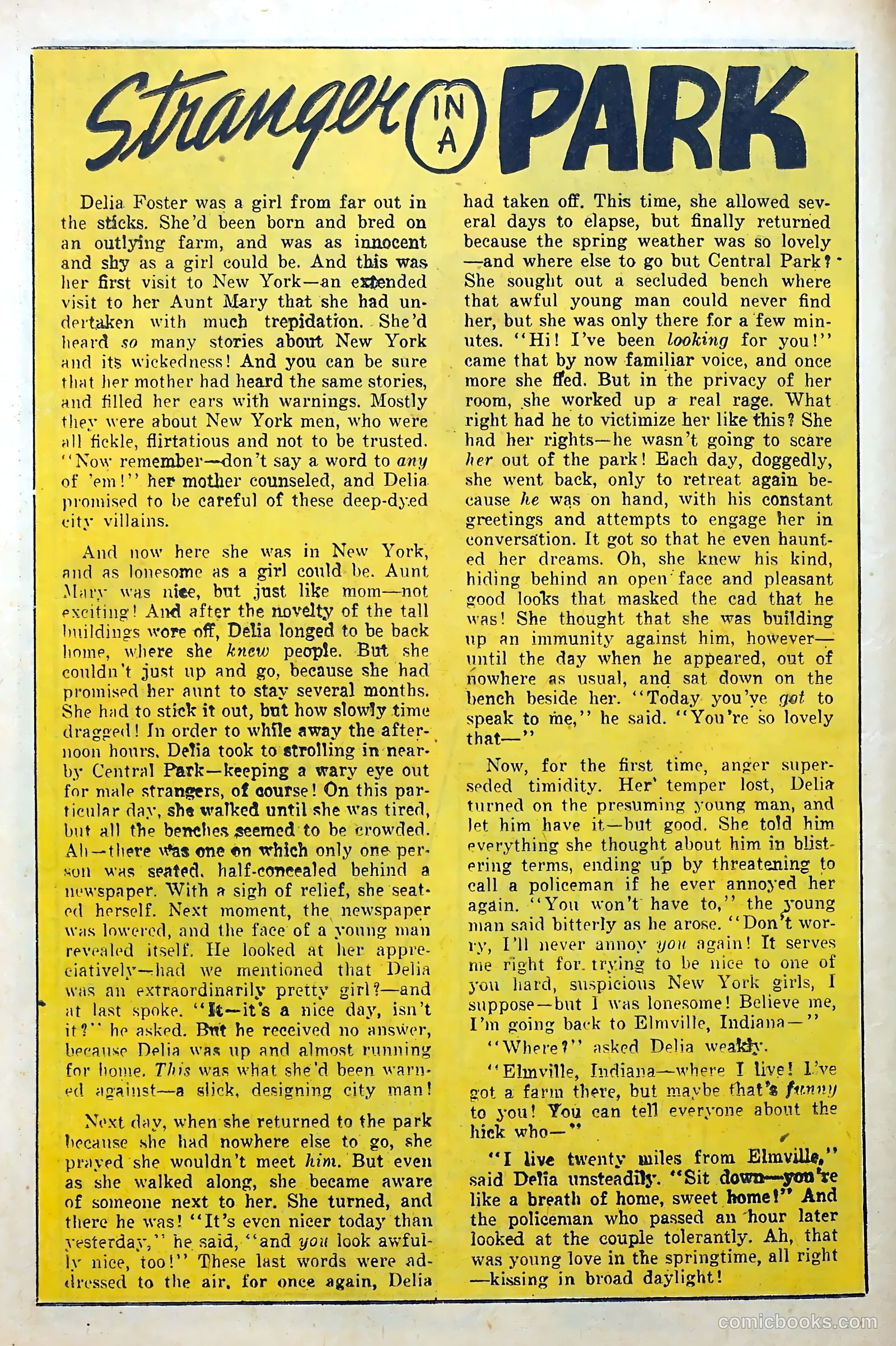 Confessions of the Lovelorn #92 (1958) — page 12 of 36