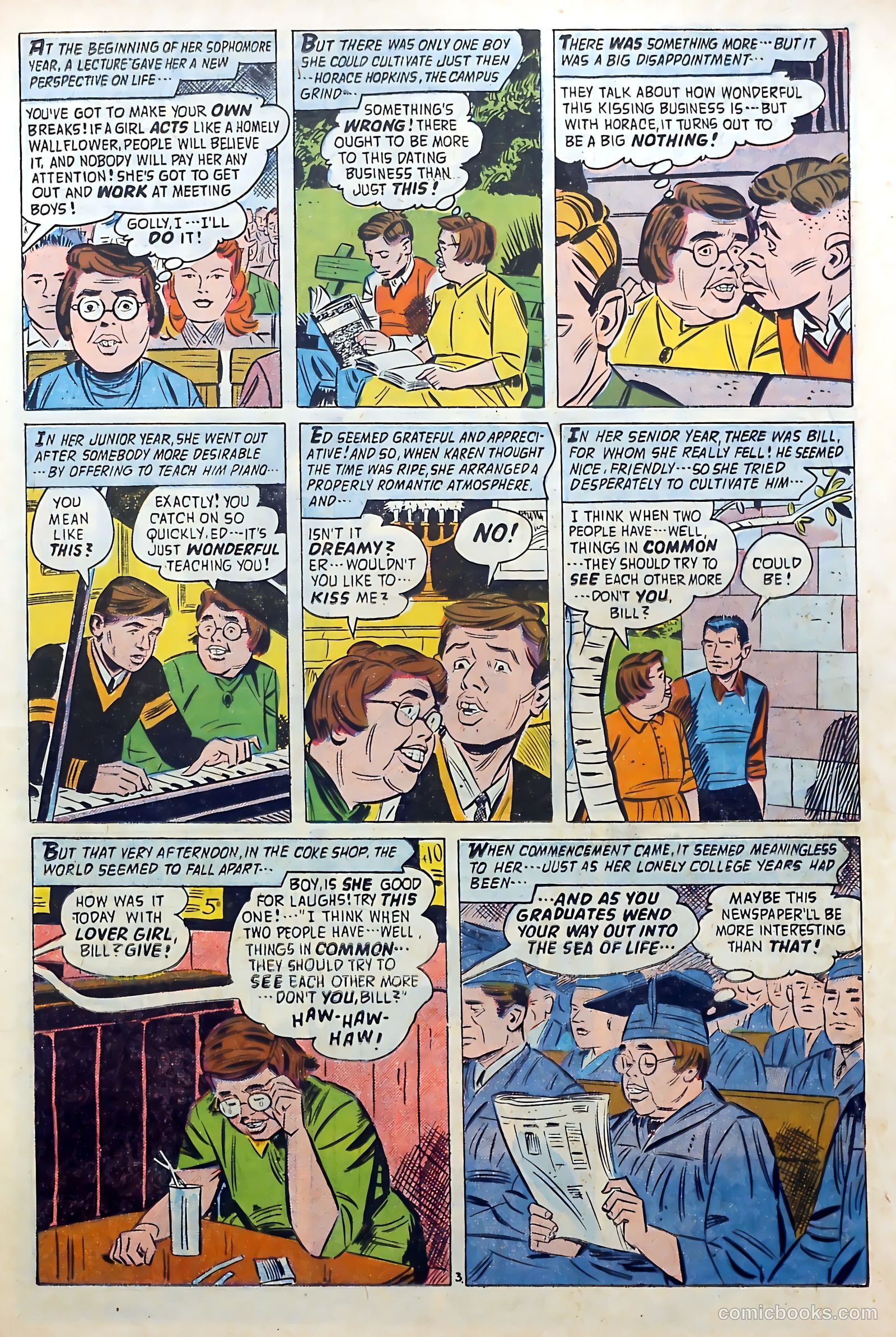 Confessions of the Lovelorn #92 (1958) — page 25 of 36