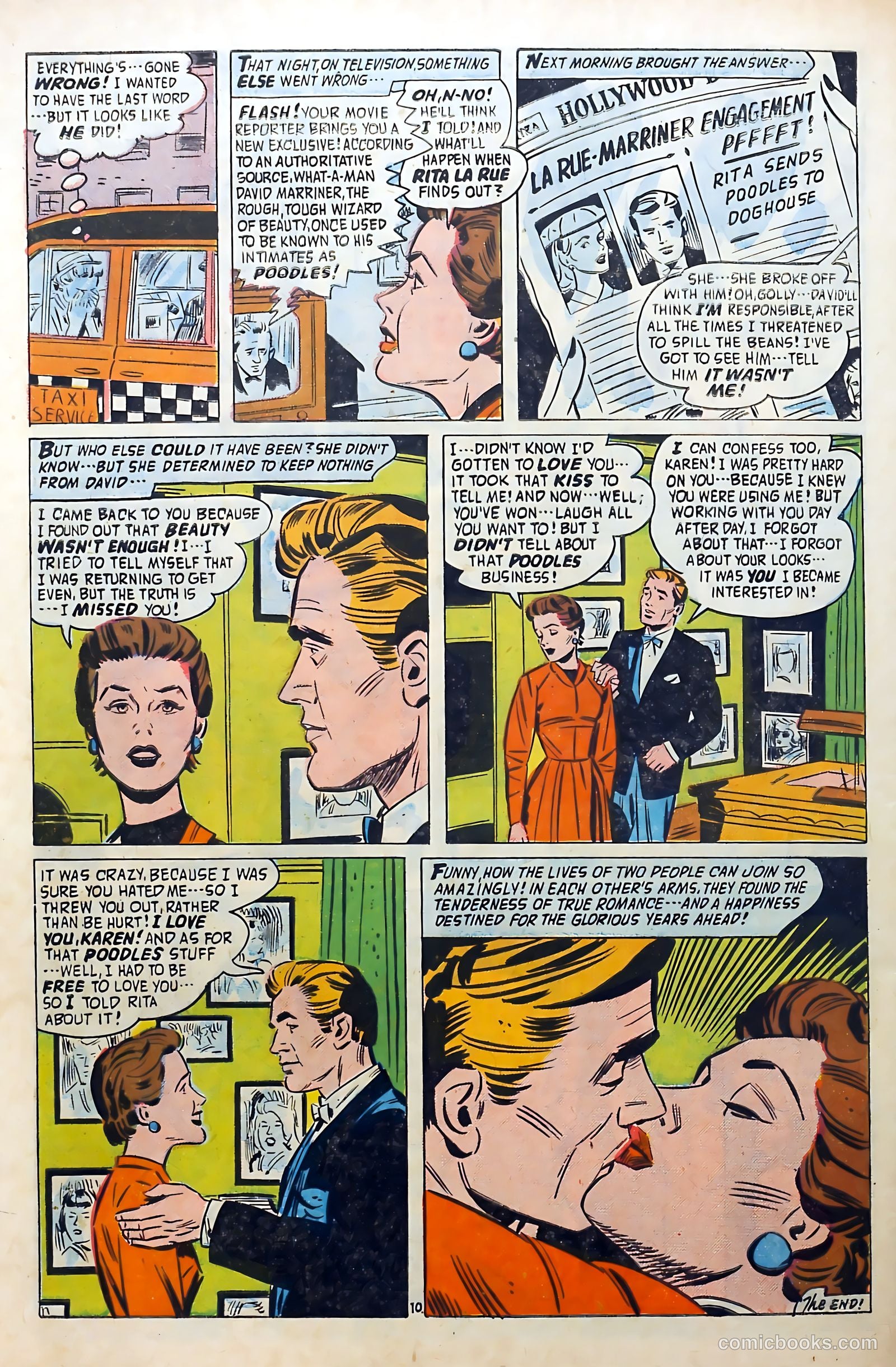 Confessions of the Lovelorn #92 (1958) — page 32 of 36