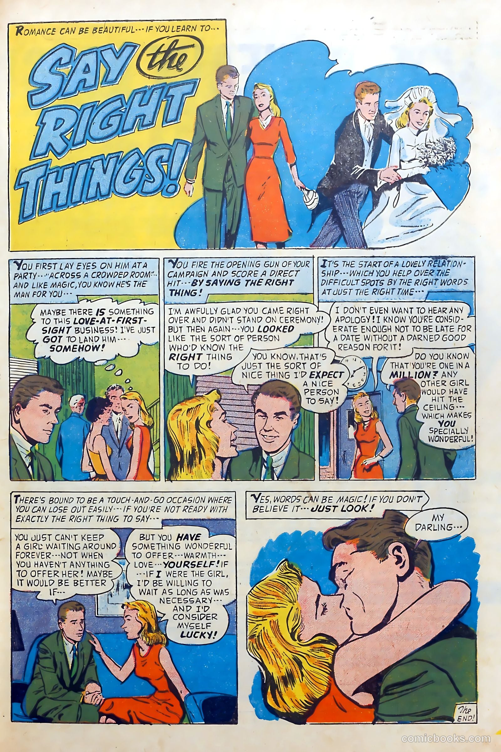 Confessions of the Lovelorn #92 (1958) — page 33 of 36