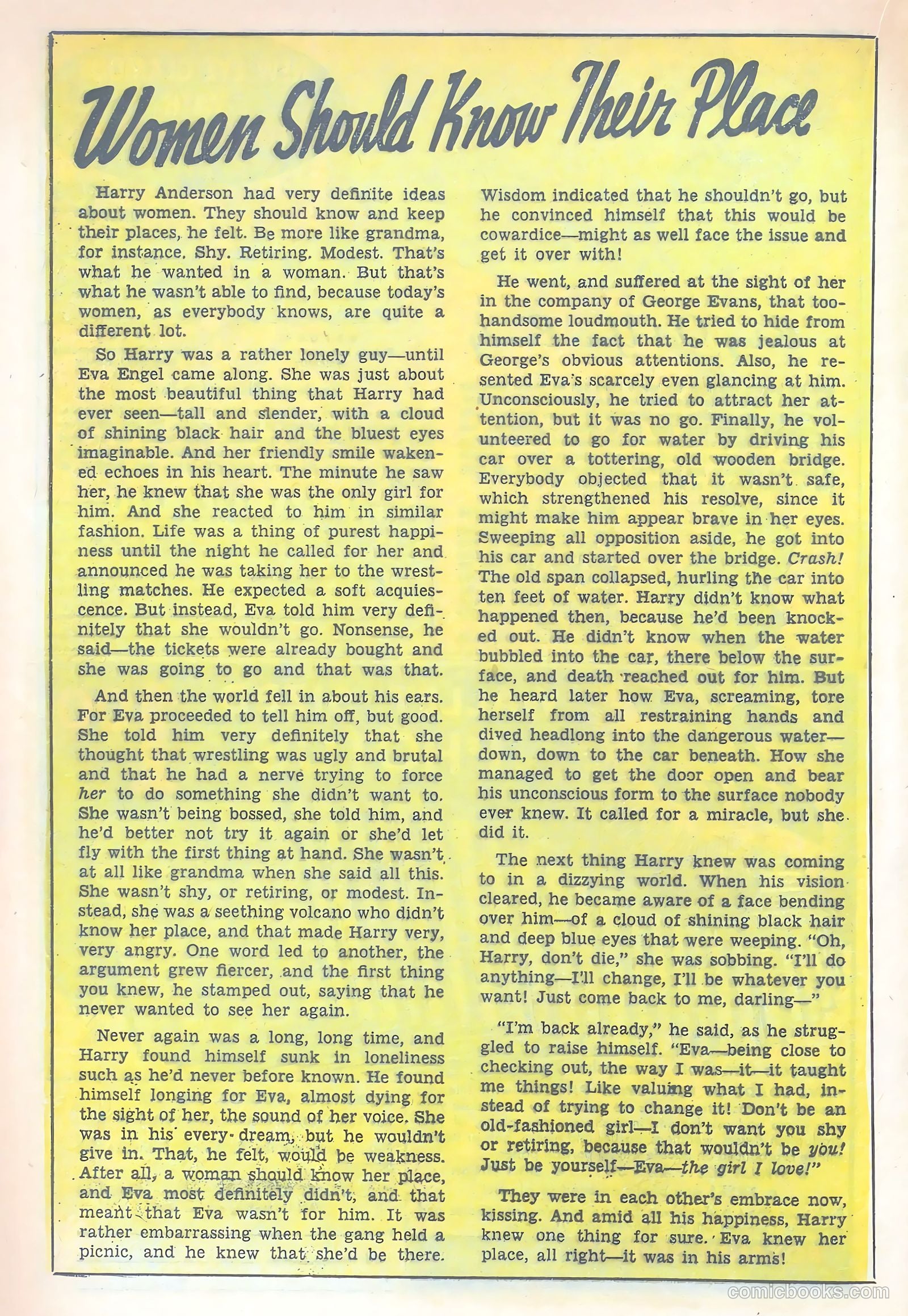 Confessions of the Lovelorn #93 (1958) — page 18 of 36