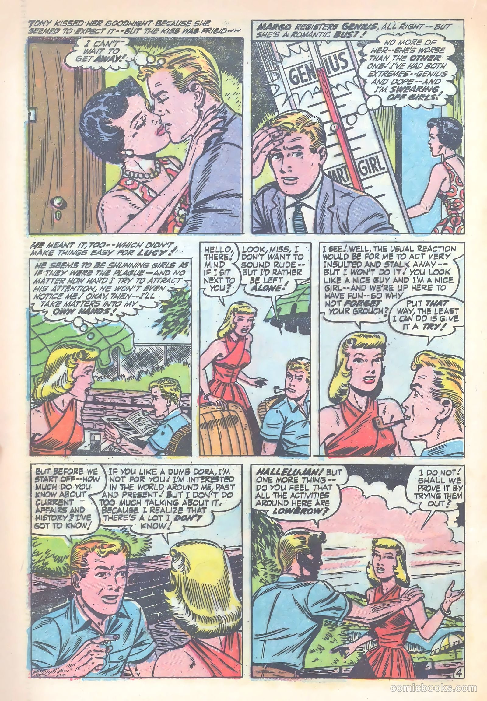 Confessions of the Lovelorn #93 (1958) — page 22 of 36