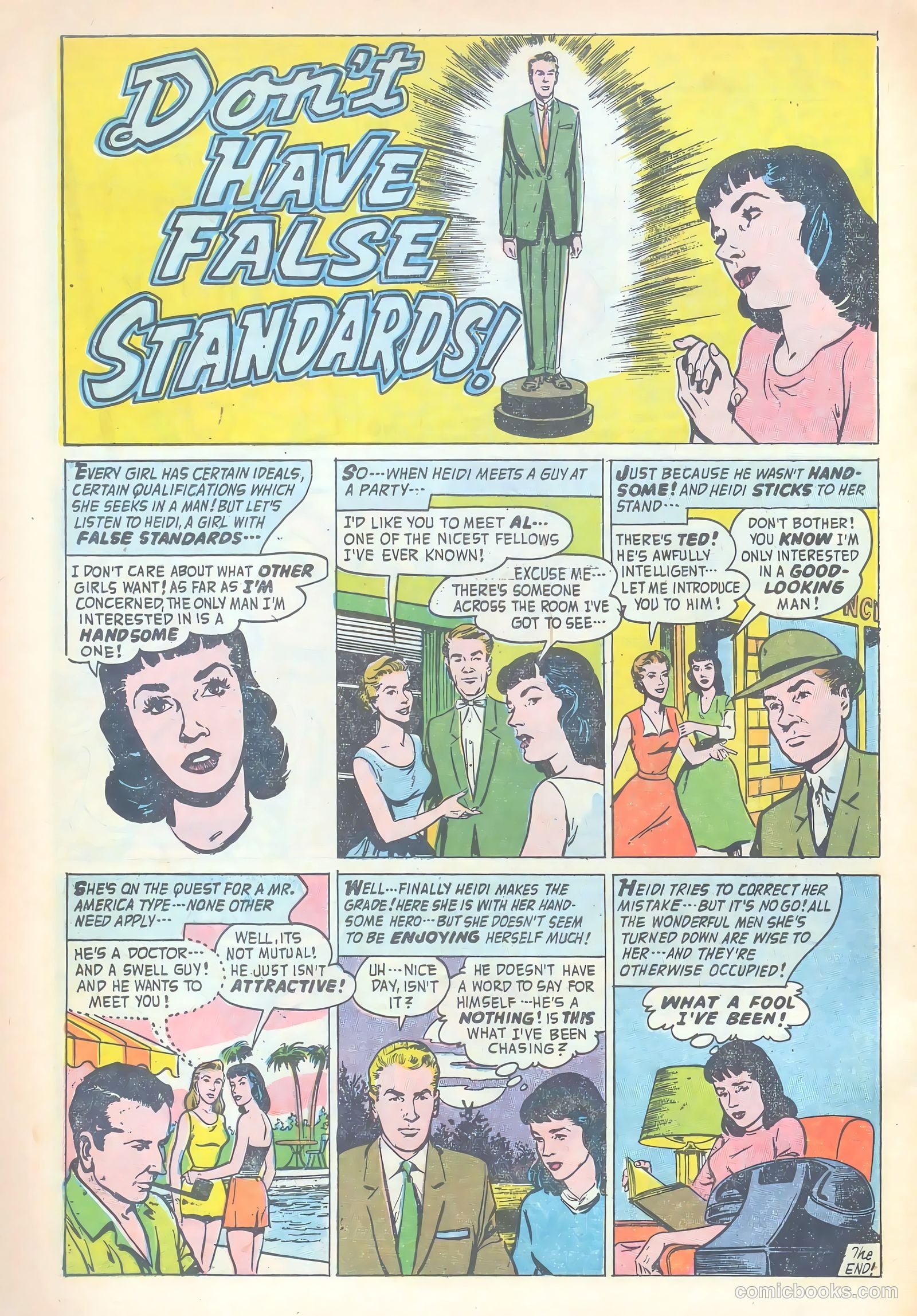 Confessions of the Lovelorn #93 (1958) — page 24 of 36