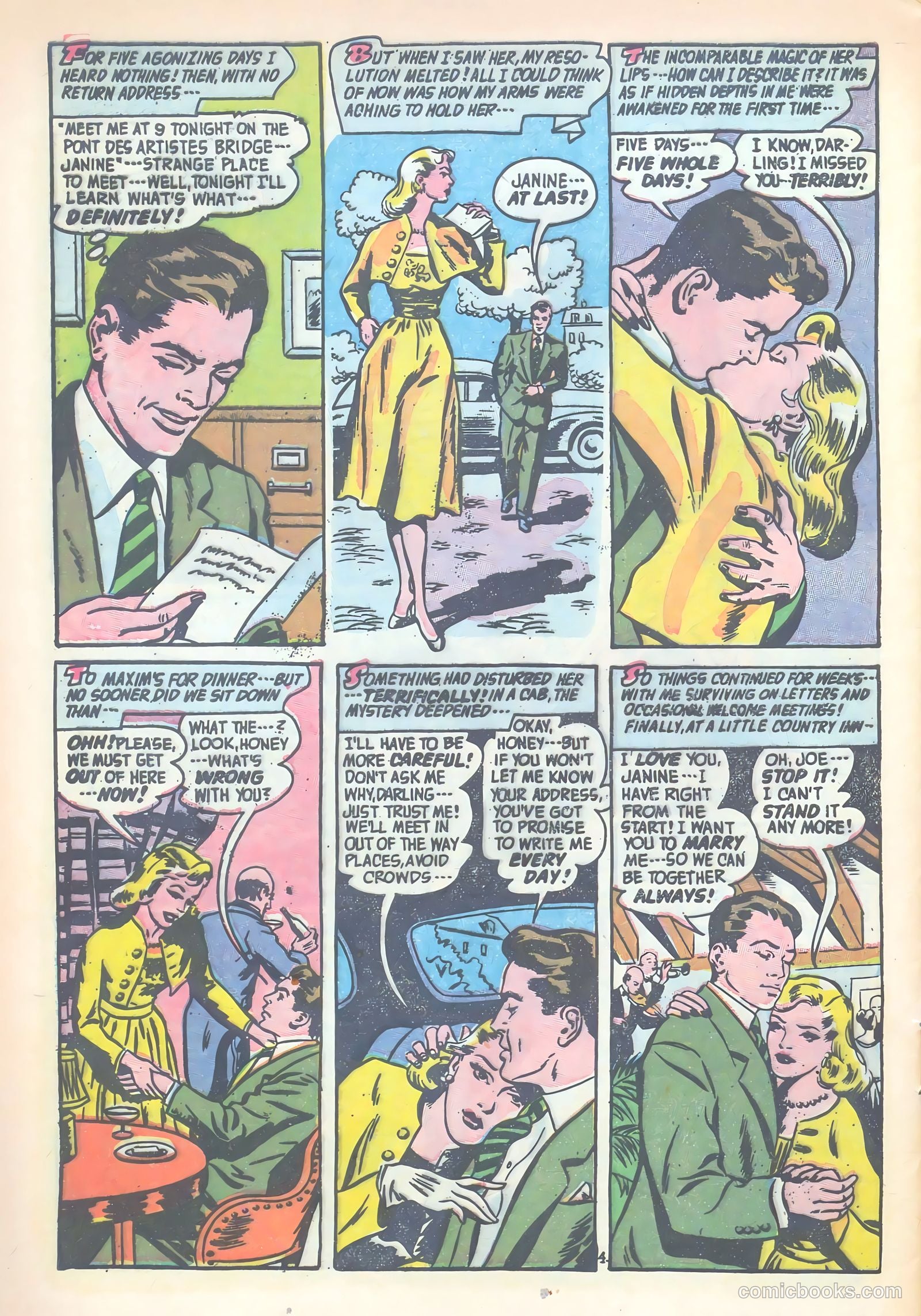 Confessions of the Lovelorn #93 (1958) — page 30 of 36