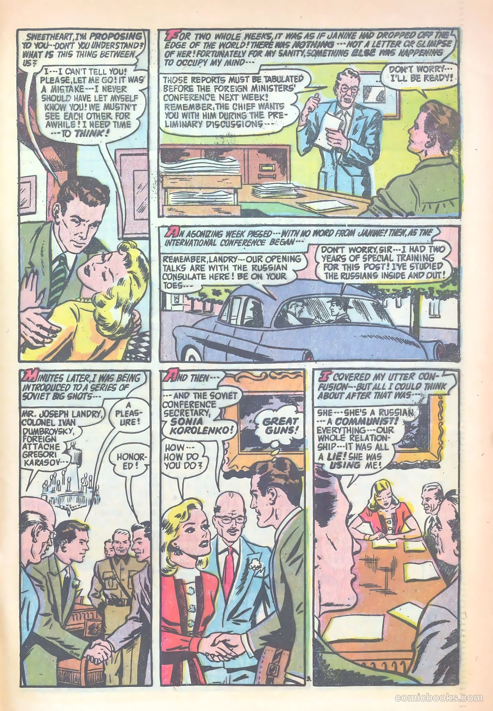 Confessions of the Lovelorn #93 (1958) — page 31 of 36