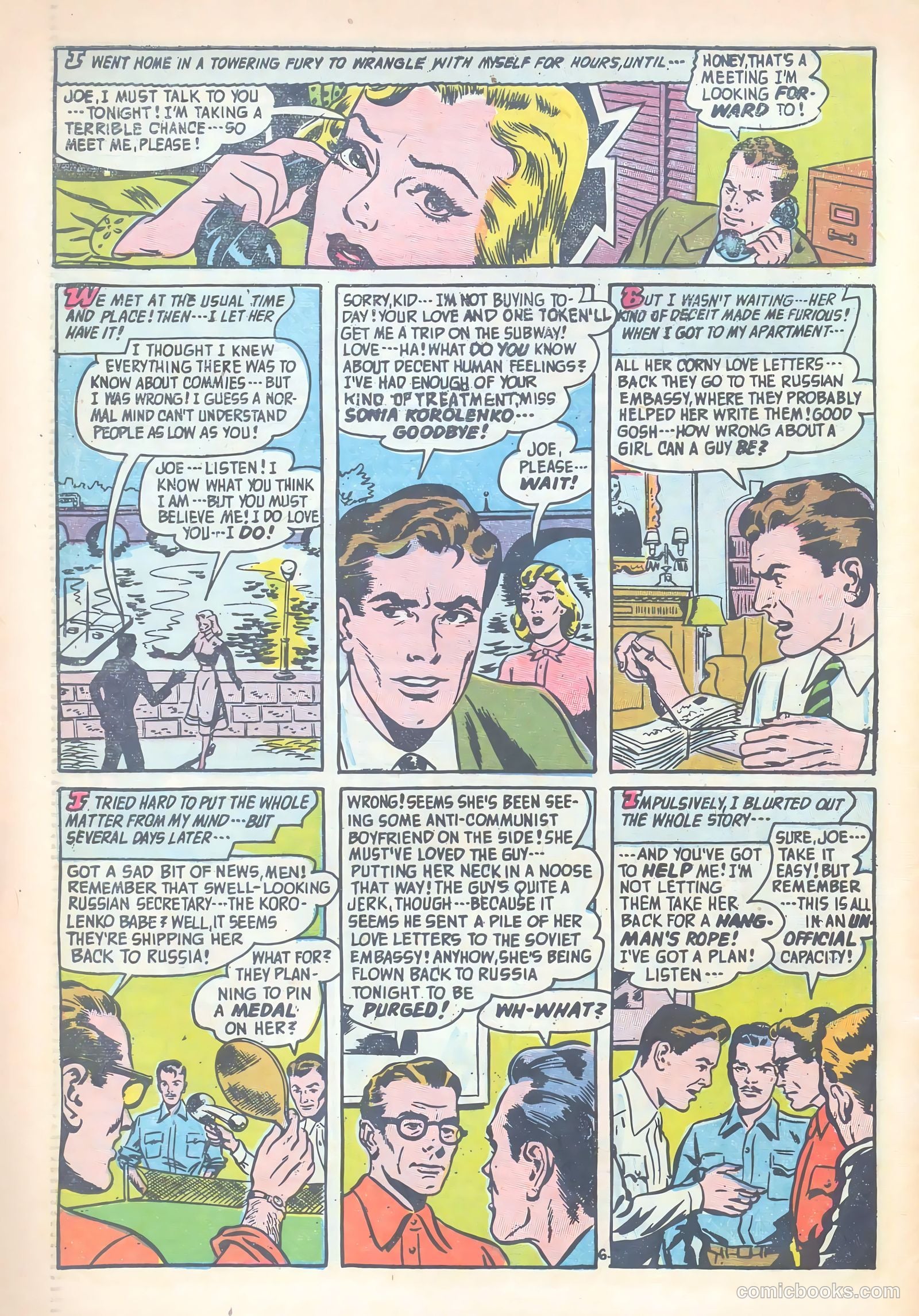 Confessions of the Lovelorn #93 (1958) — page 32 of 36