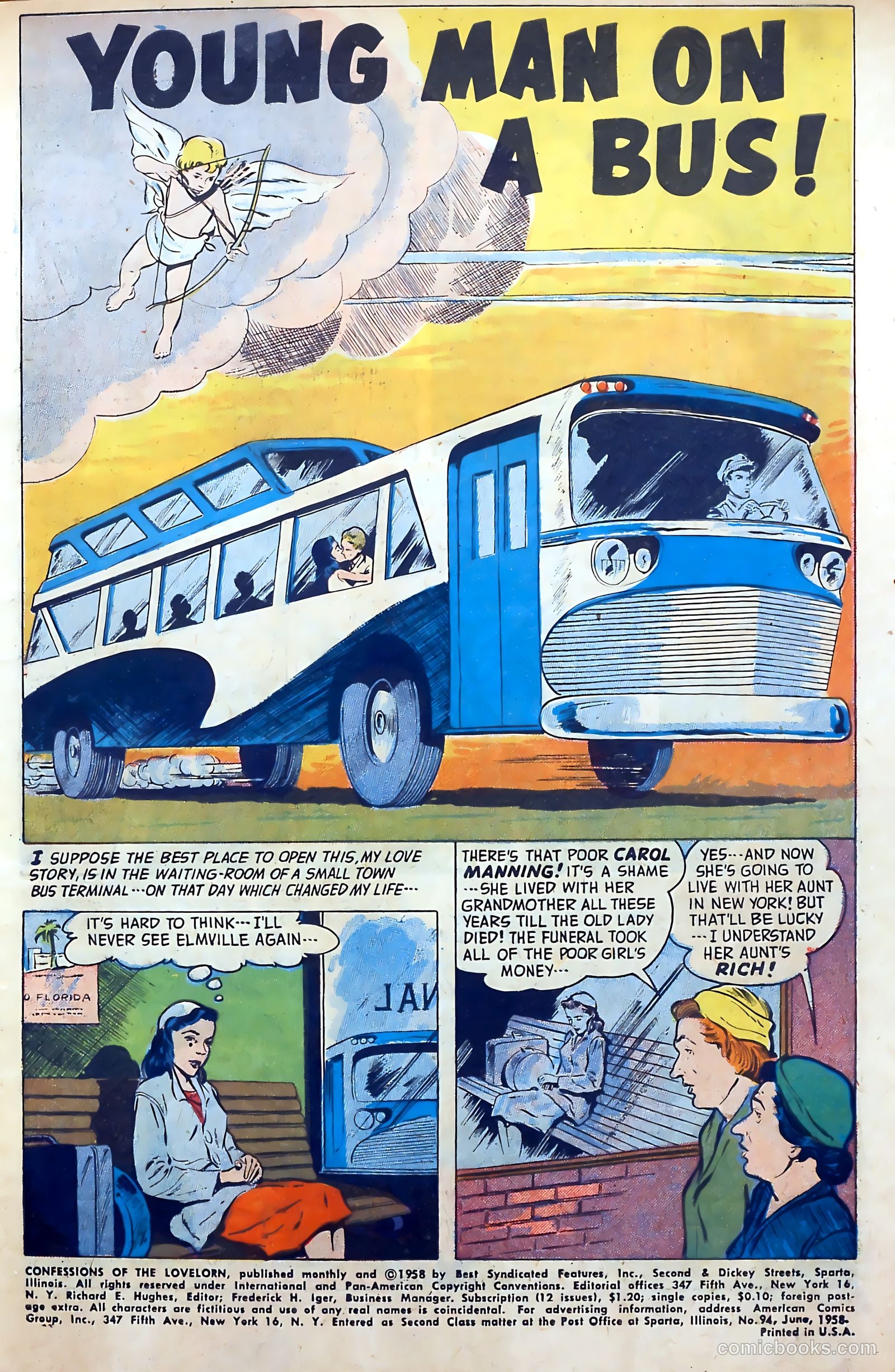 Confessions of the Lovelorn #94 (1958) — page 3 of 36