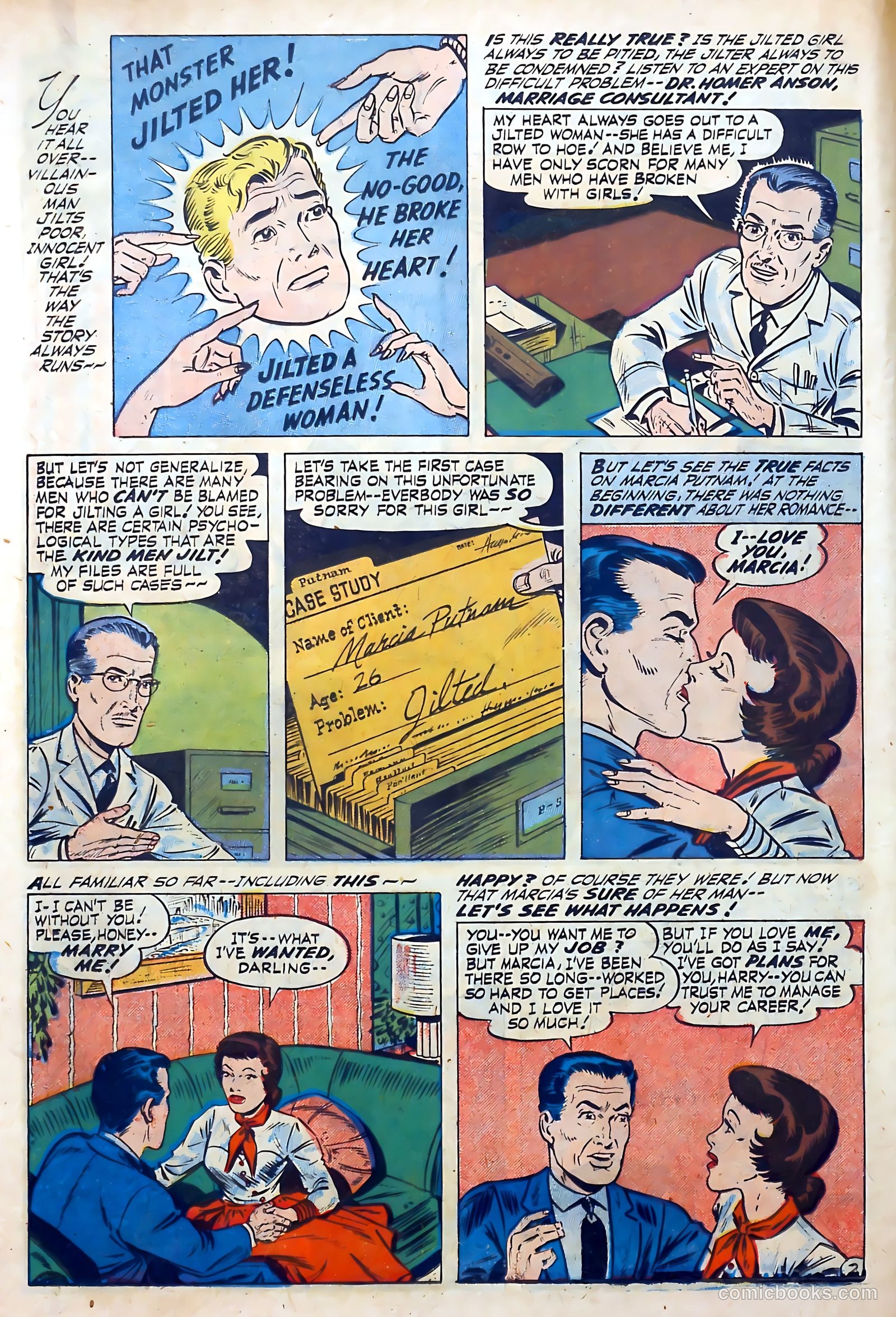 Confessions of the Lovelorn #94 (1958) — page 18 of 36