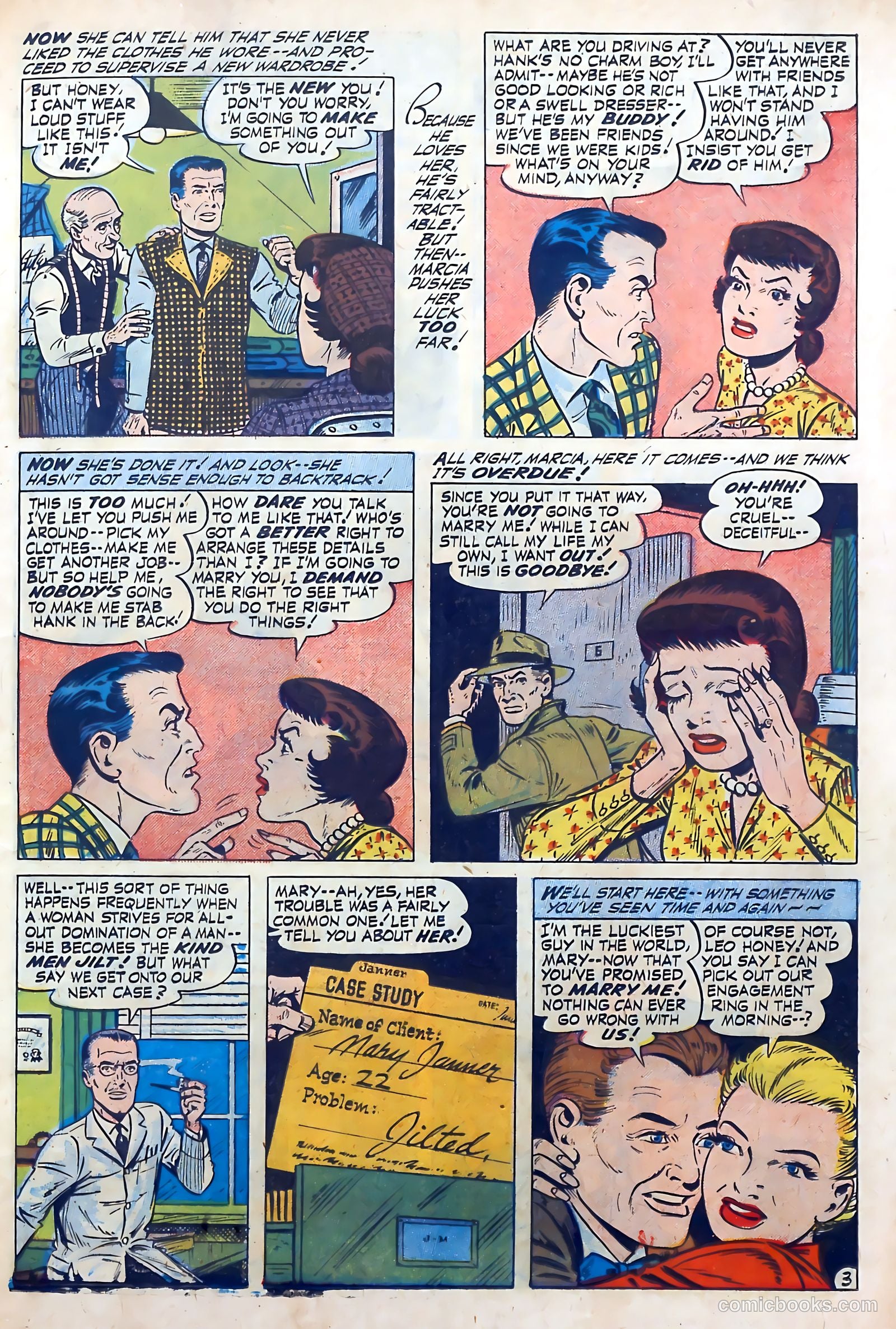 Confessions of the Lovelorn #94 (1958) — page 19 of 36