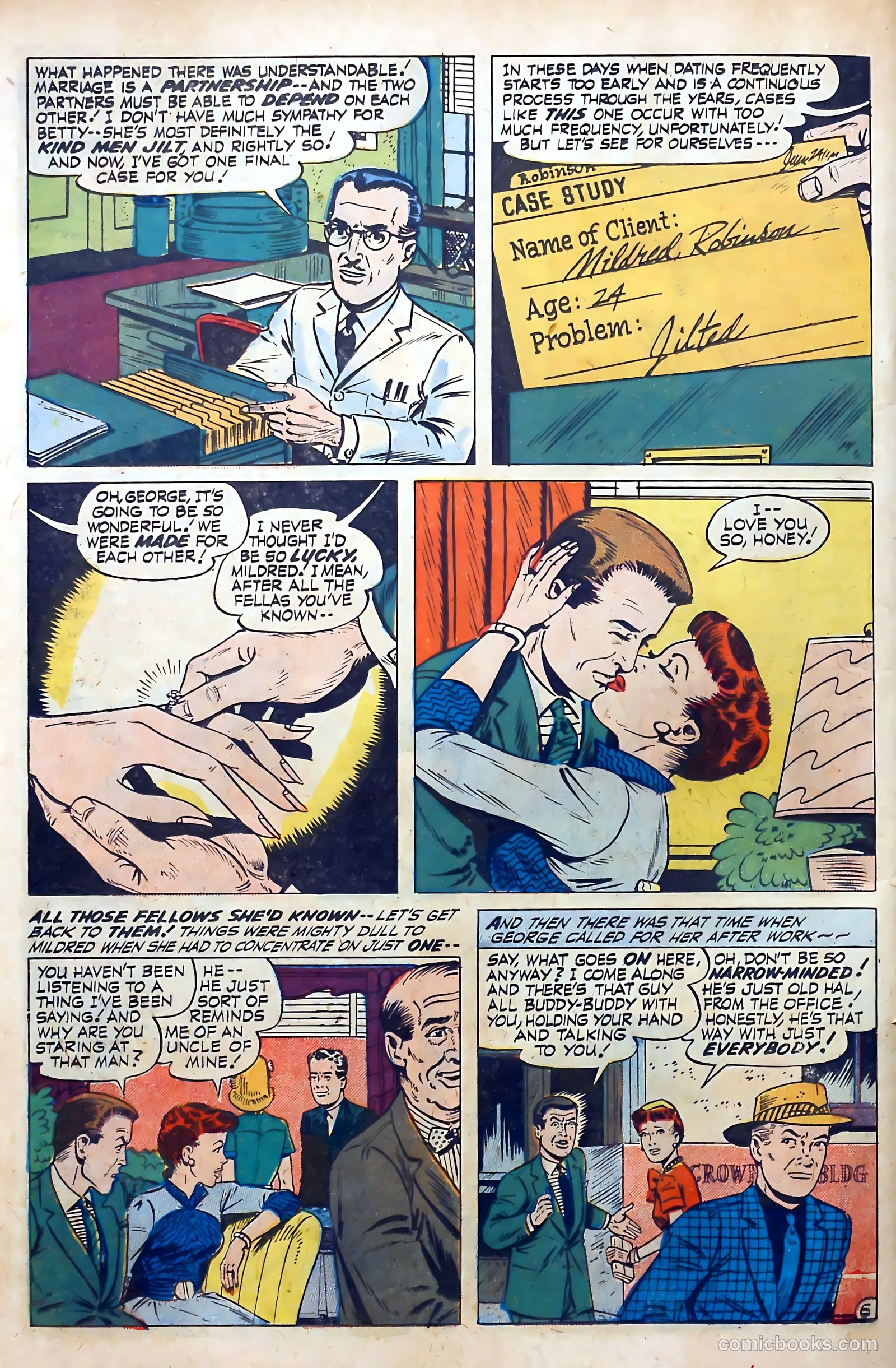 Confessions of the Lovelorn #94 (1958) — page 22 of 36