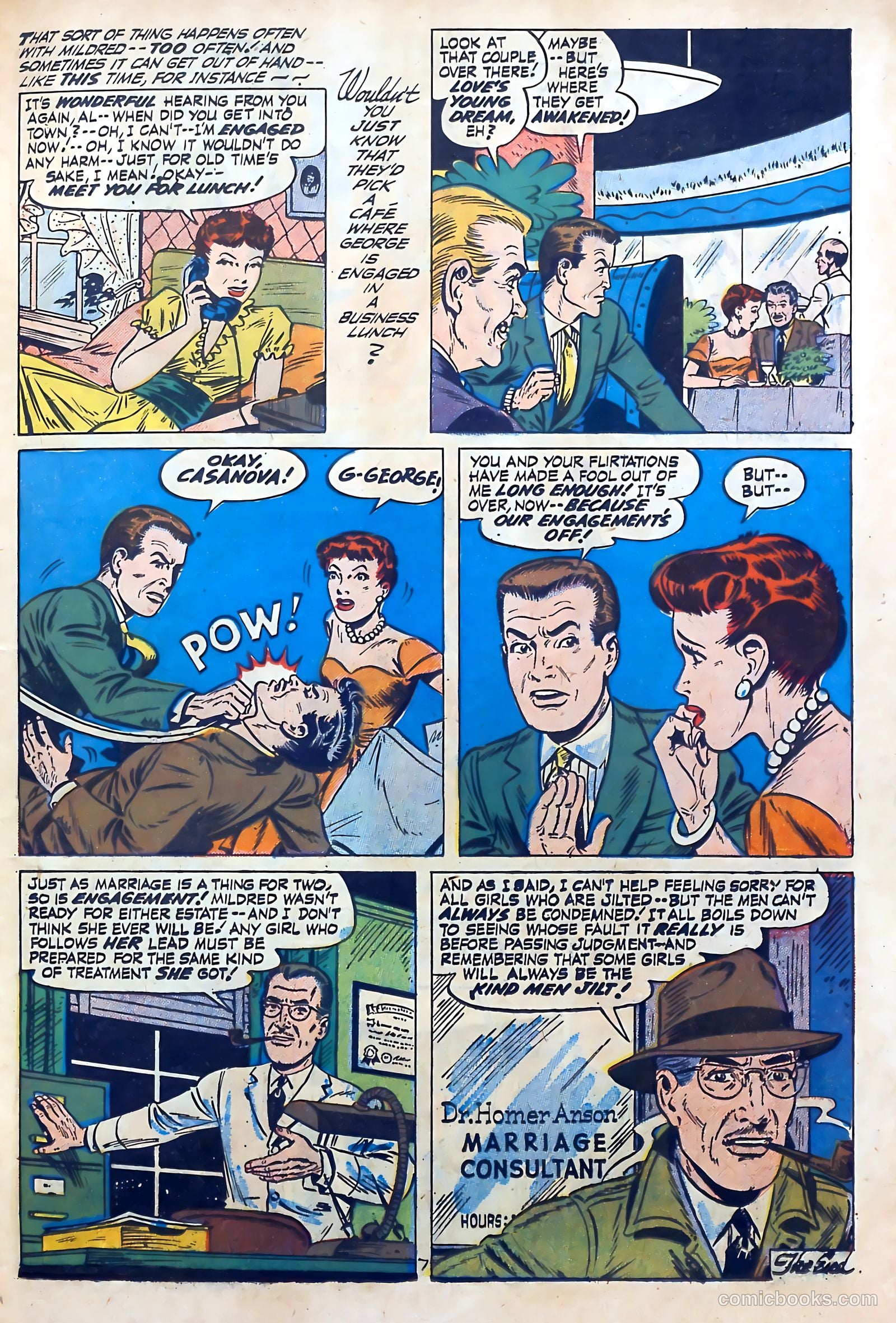 Confessions of the Lovelorn #94 (1958) — page 23 of 36