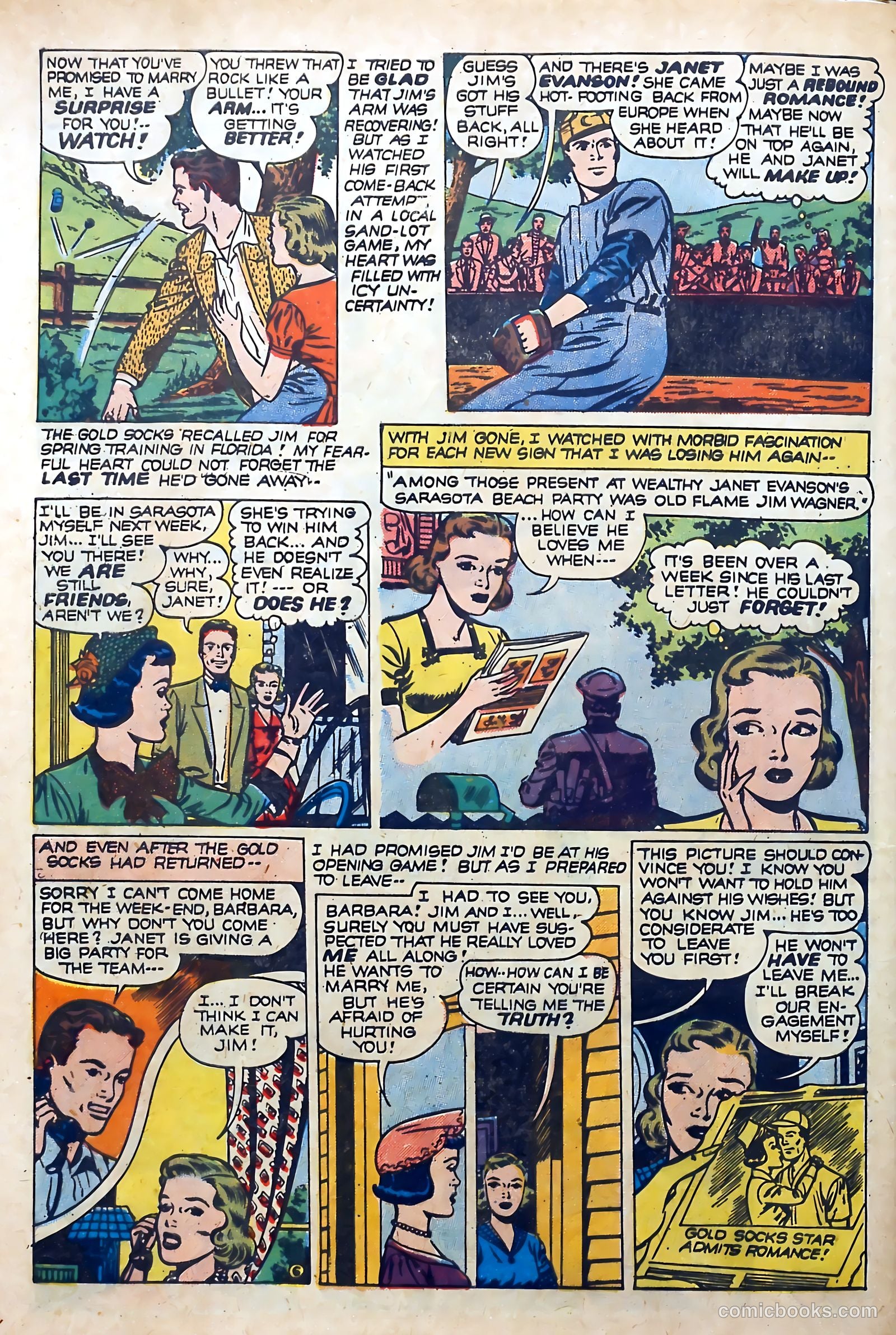 Confessions of the Lovelorn #94 (1958) — page 32 of 36