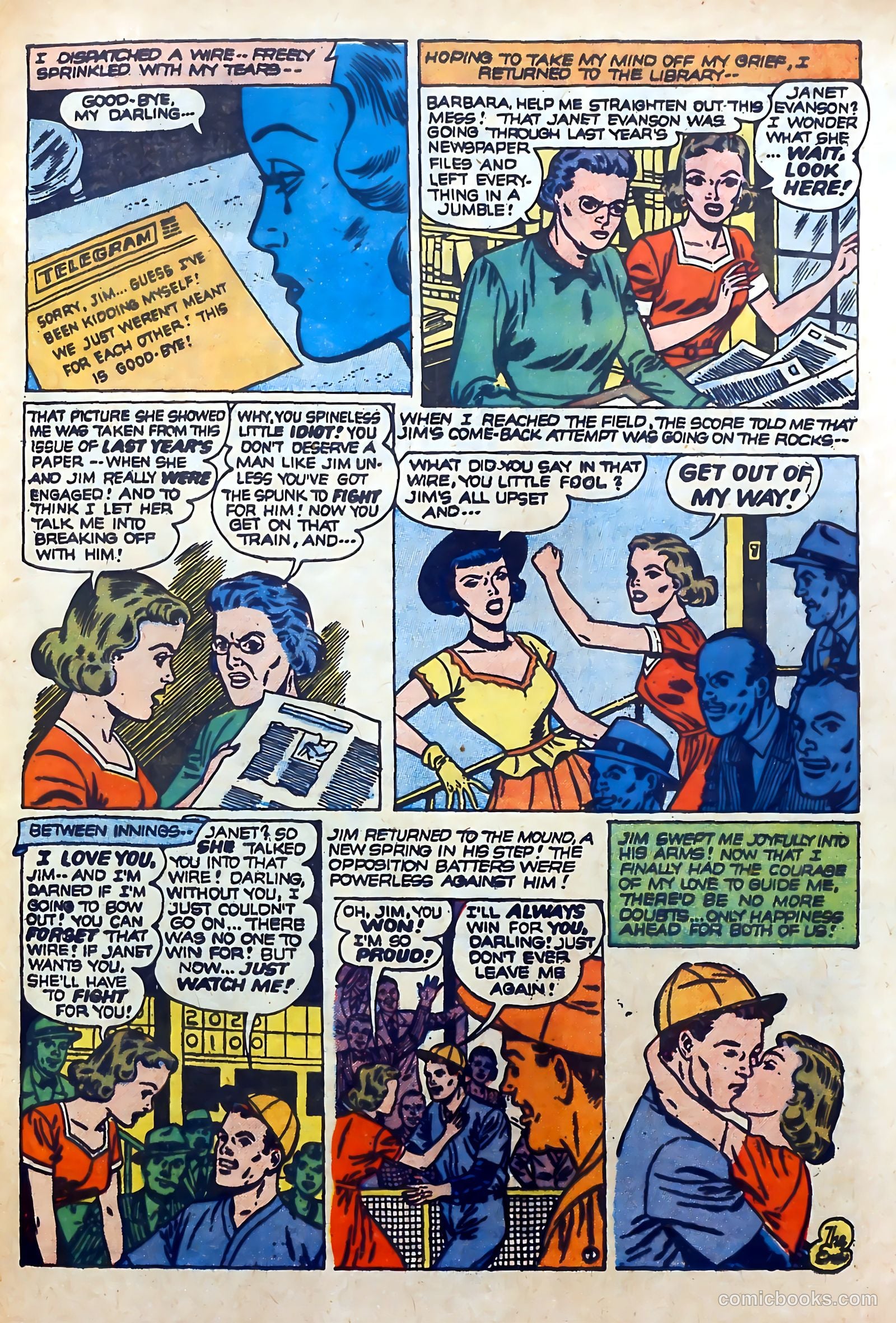Confessions of the Lovelorn #94 (1958) — page 33 of 36