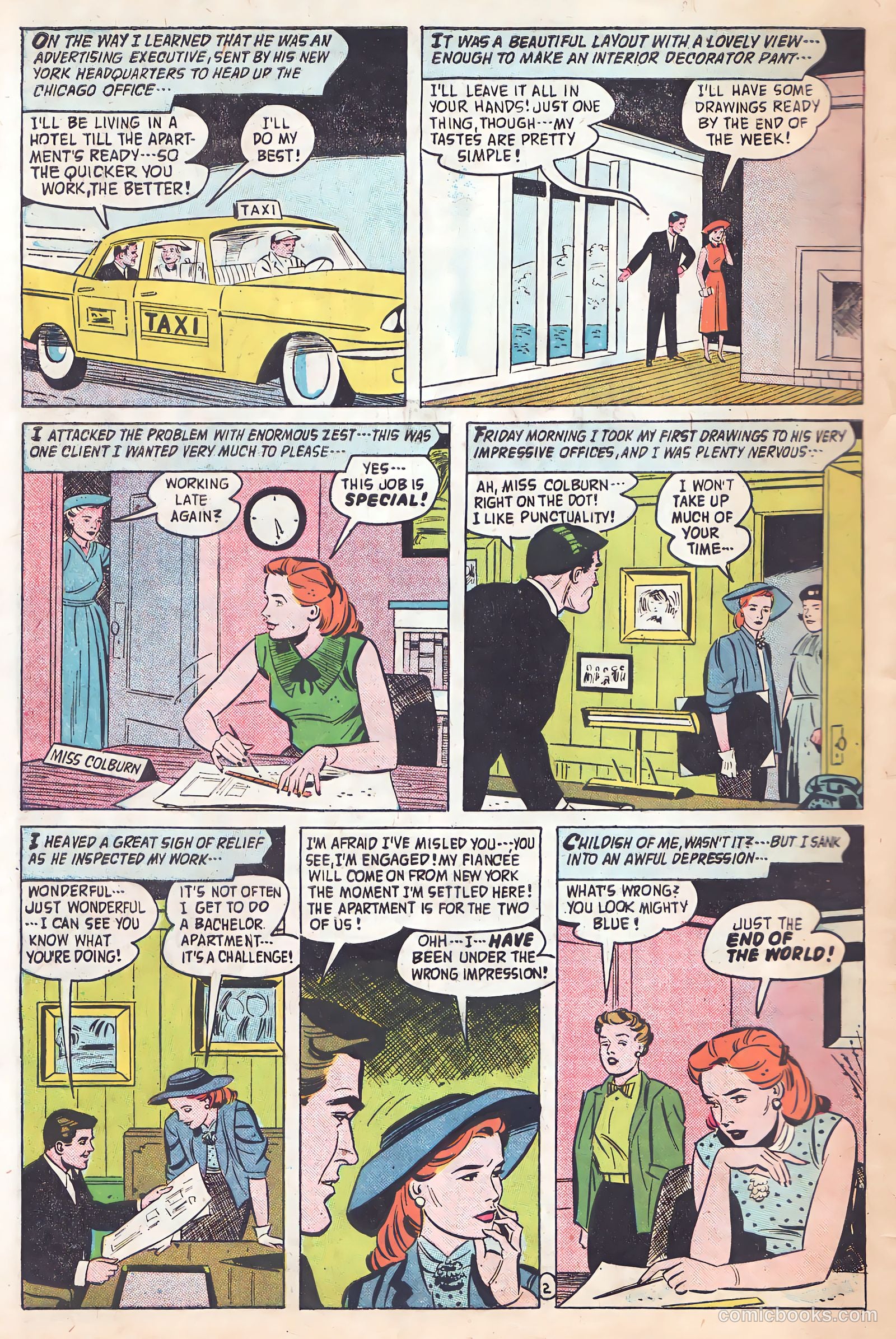 Confessions of the Lovelorn #95 (1958) — page 4 of 36