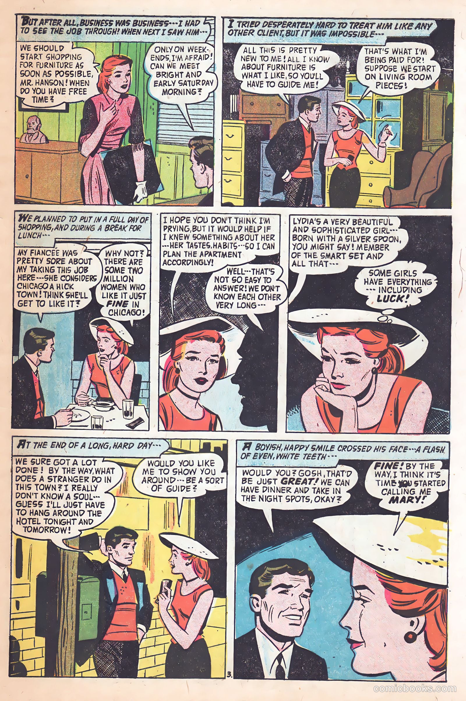 Confessions of the Lovelorn #95 (1958) — page 5 of 36