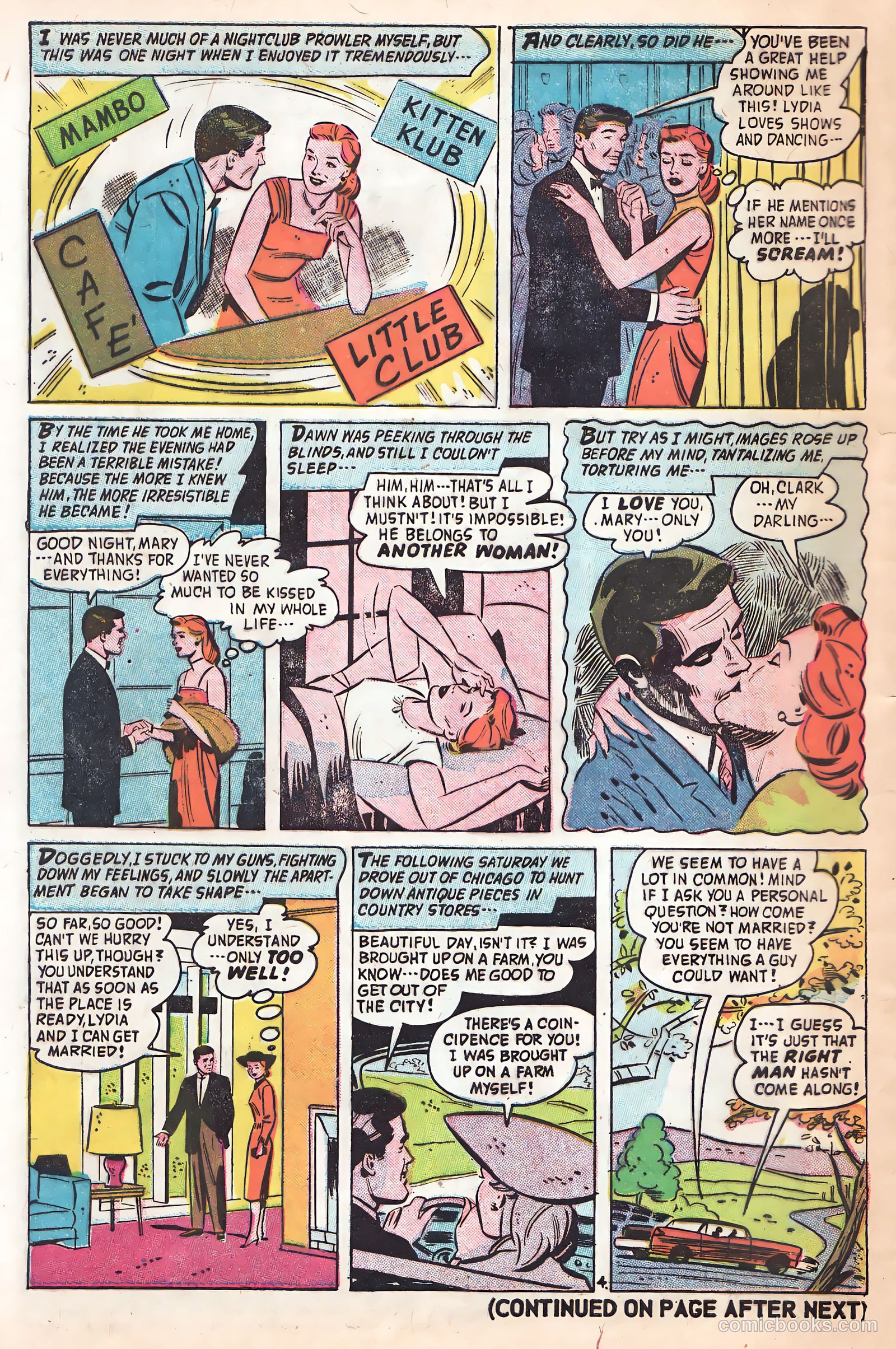 Confessions of the Lovelorn #95 (1958) — page 6 of 36