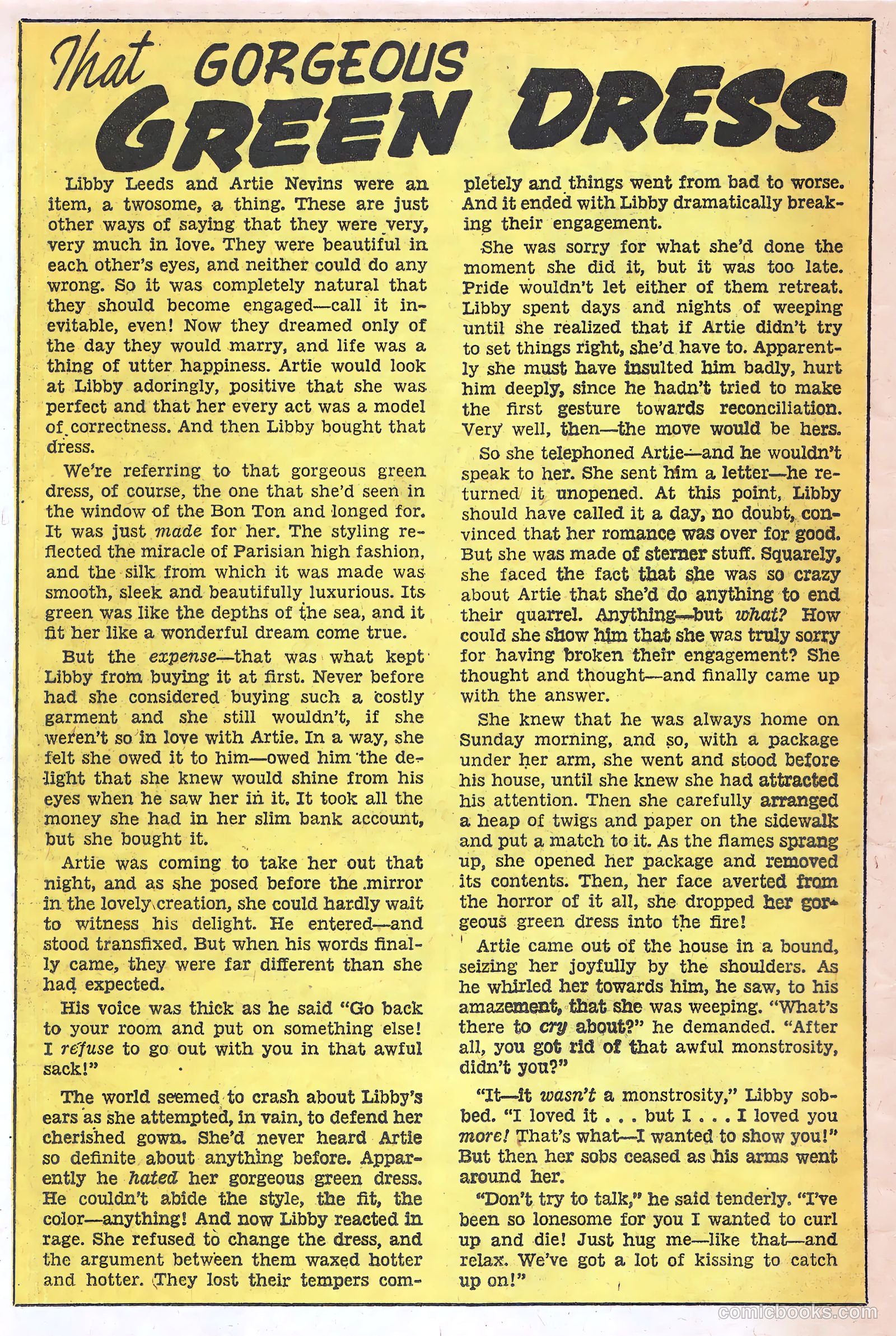 Confessions of the Lovelorn #95 (1958) — page 12 of 36