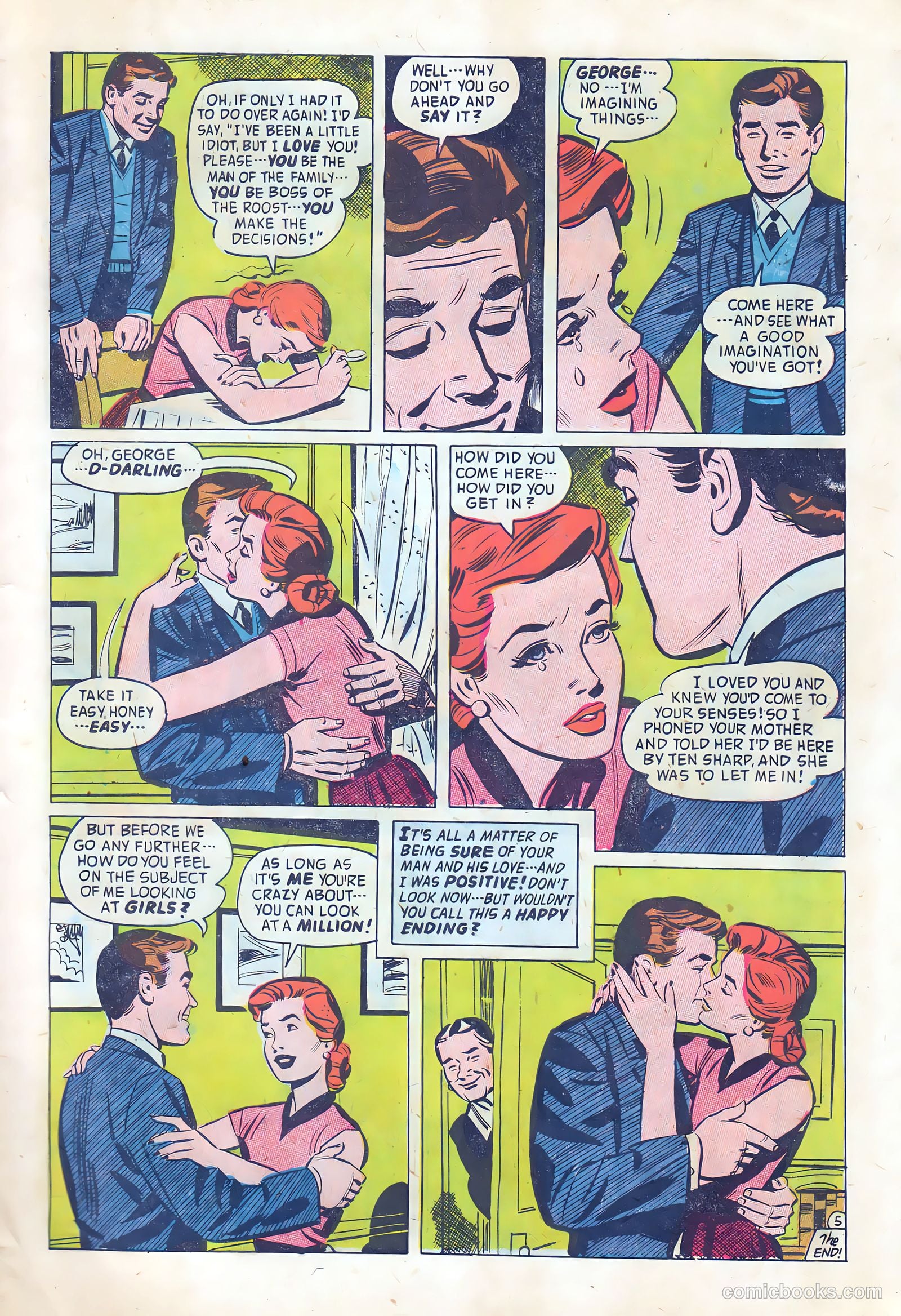Confessions of the Lovelorn #96 (1958) — page 7 of 36