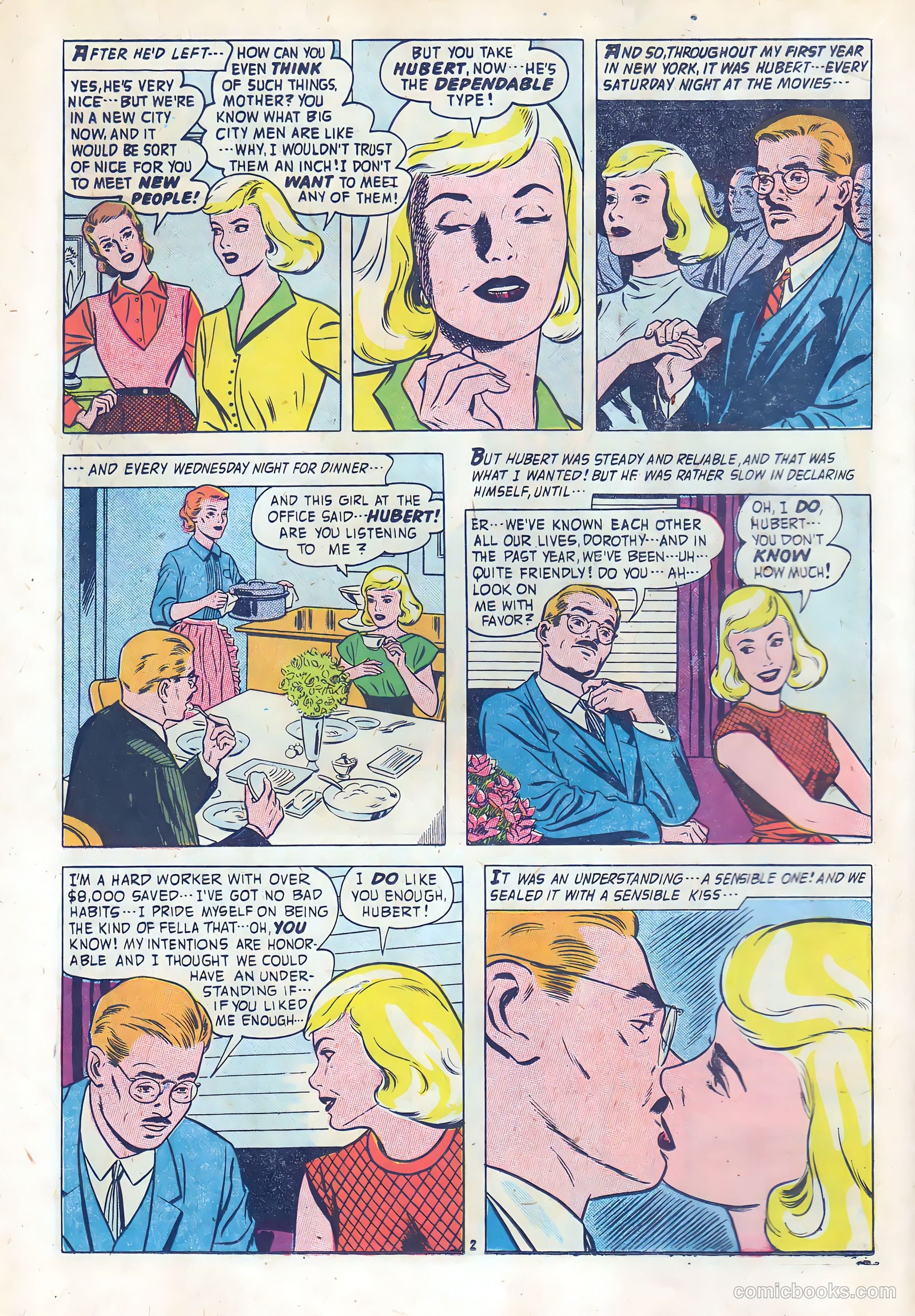 Confessions of the Lovelorn #96 (1958) — page 18 of 36