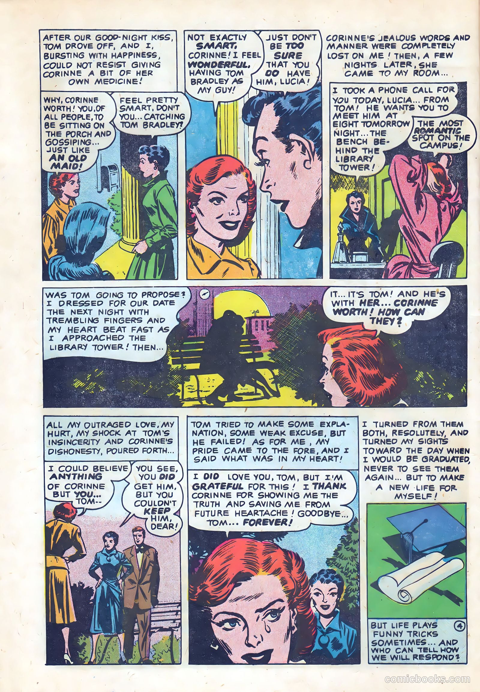Confessions of the Lovelorn #96 (1958) — page 28 of 36