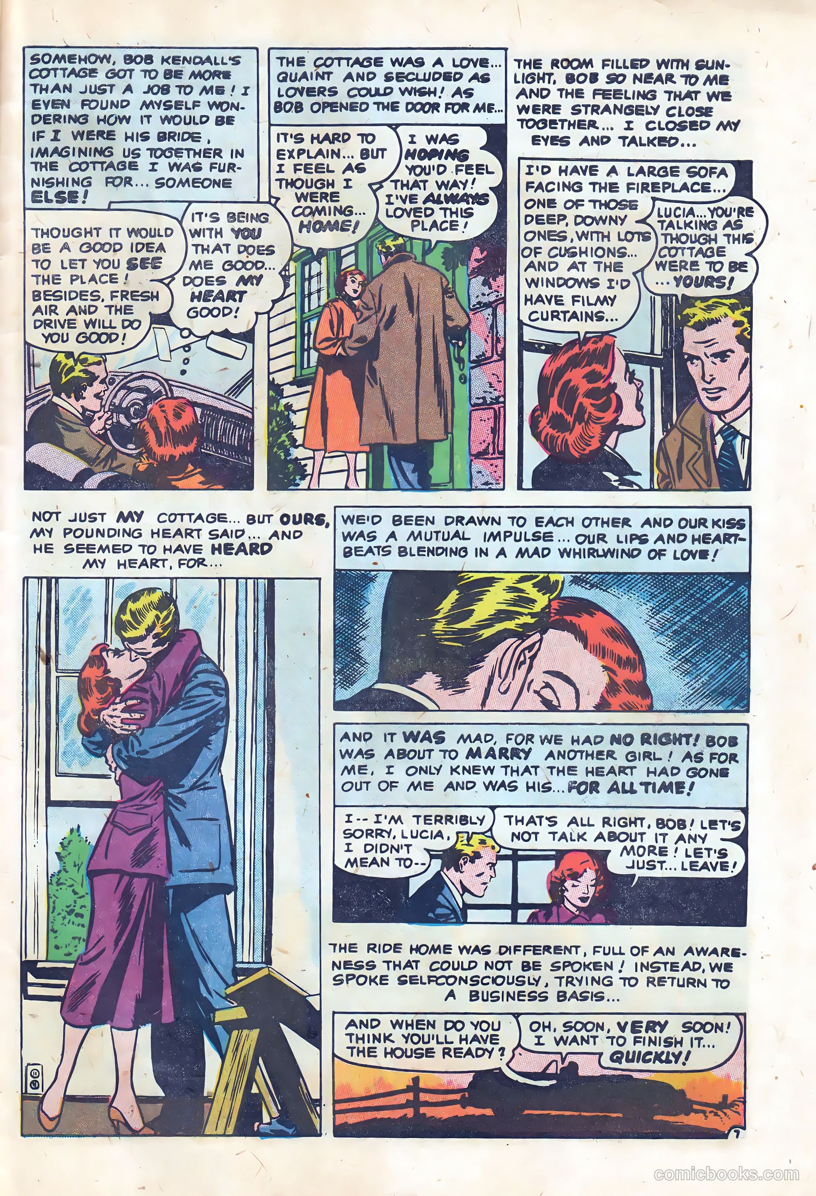 Confessions of the Lovelorn #96 (1958) — page 31 of 36