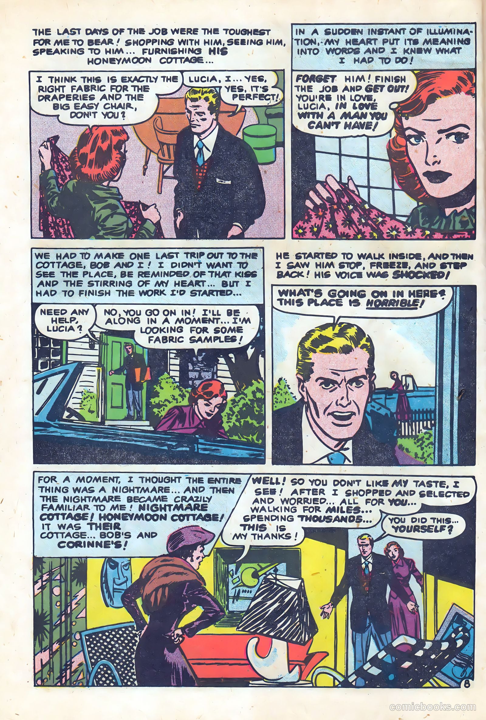 Confessions of the Lovelorn #96 (1958) — page 32 of 36